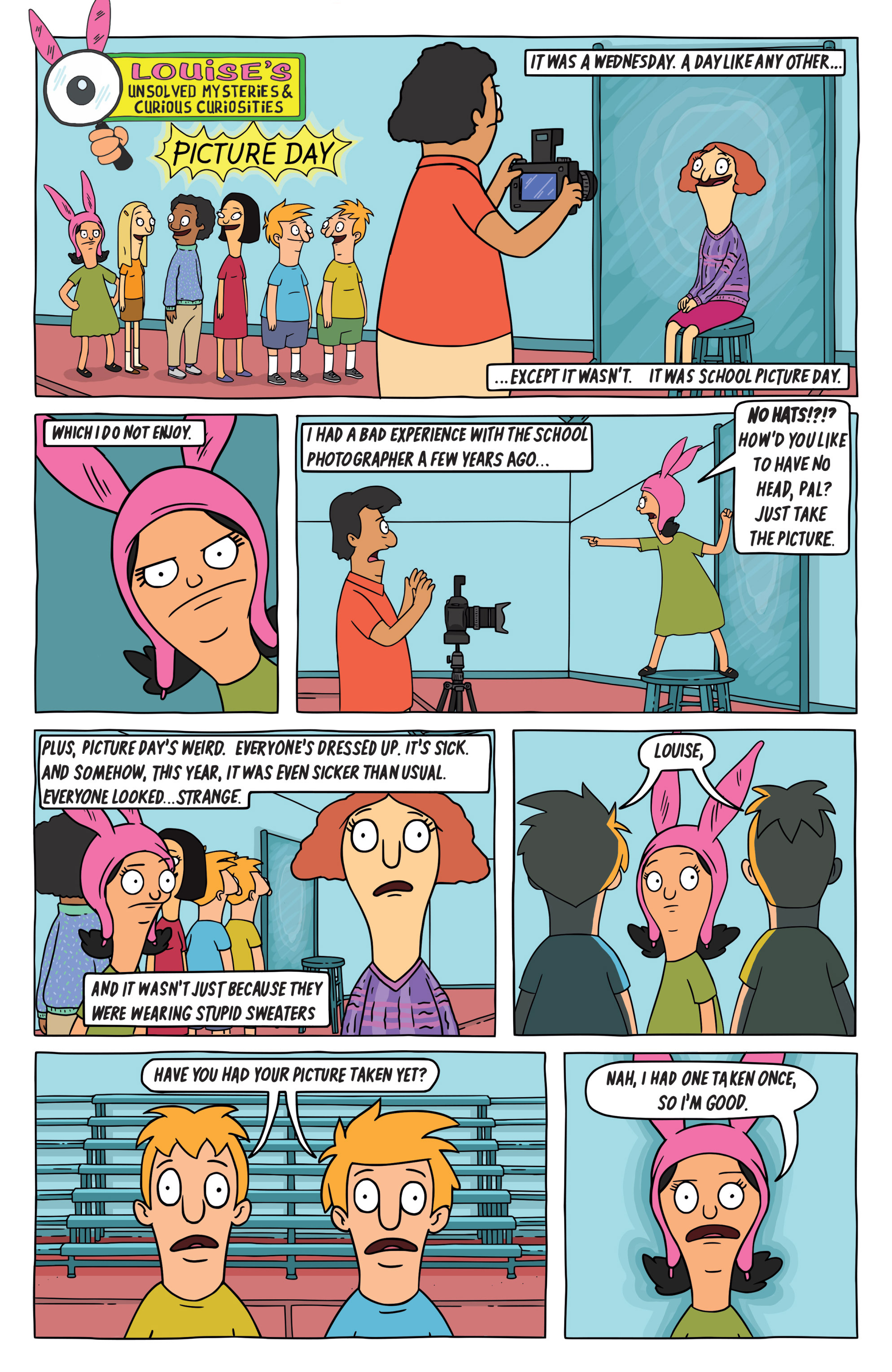 Read online Bob's Burgers (2014) comic -  Issue #1 - 12