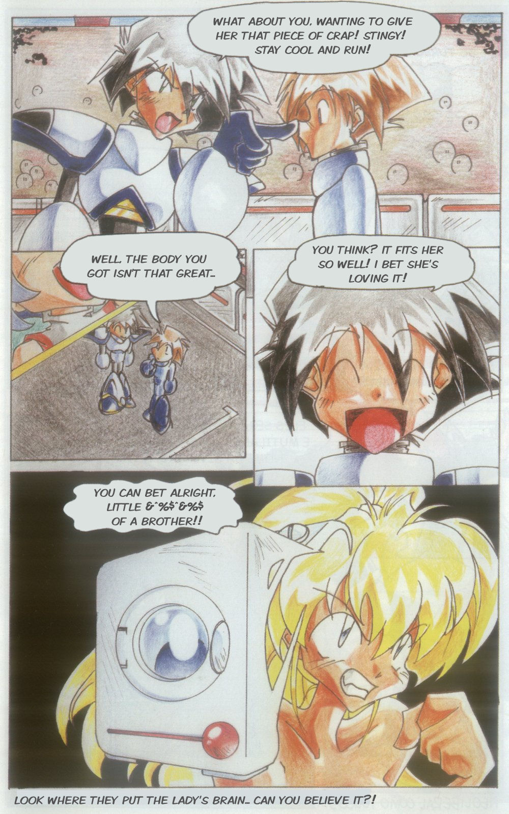Read online Novas Aventuras de Megaman comic -  Issue #5 - 7