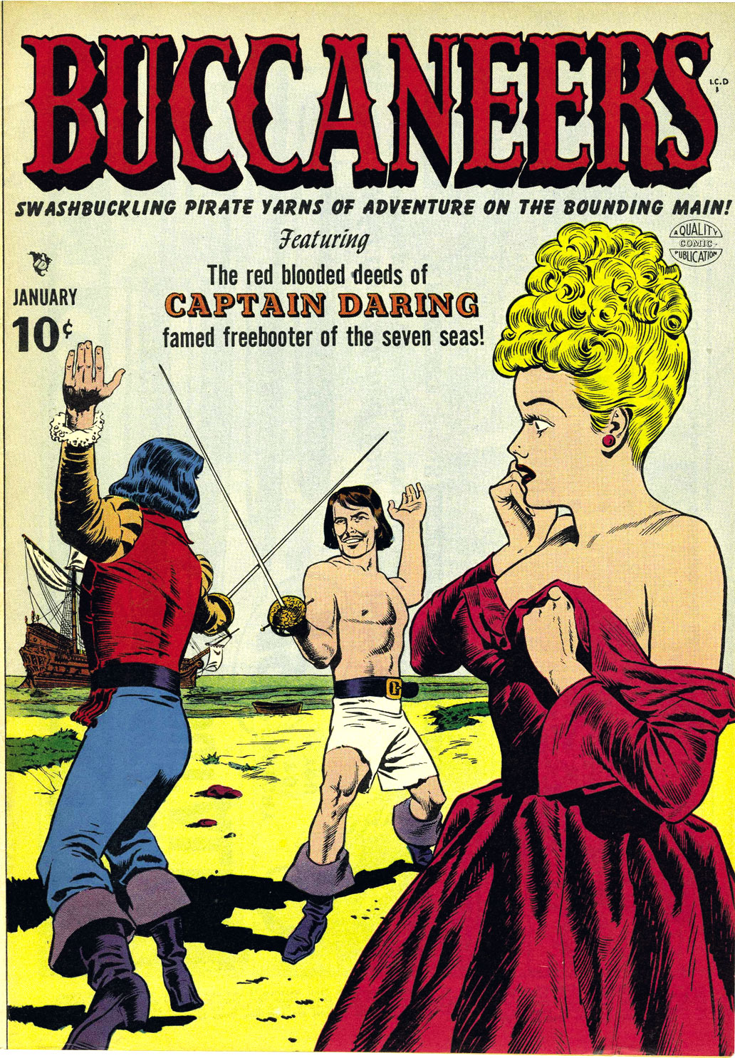 Read online Buccaneers comic -  Issue #19 - 1
