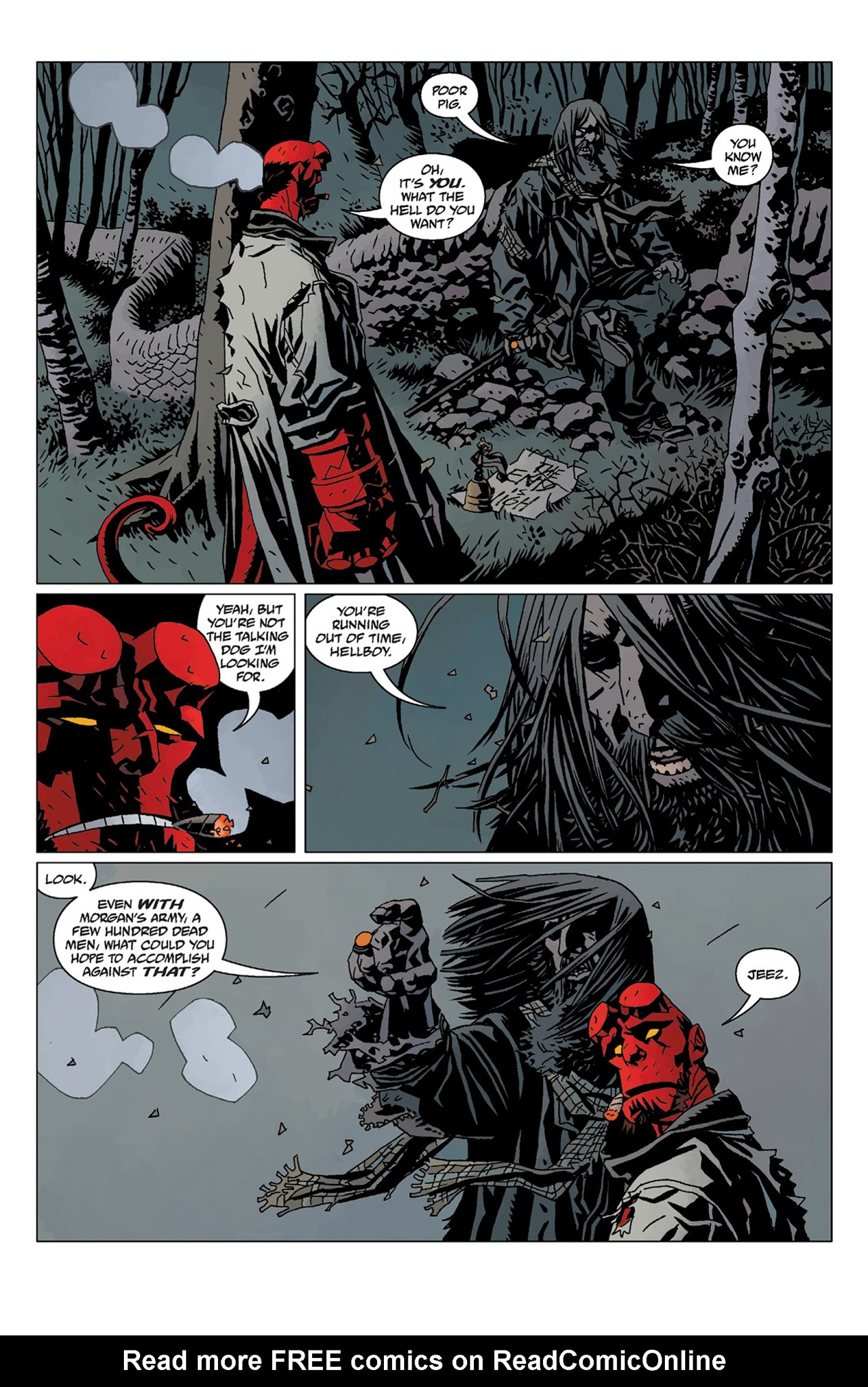 Read online Hellboy: The Storm And The Fury comic -  Issue # TPB - 72