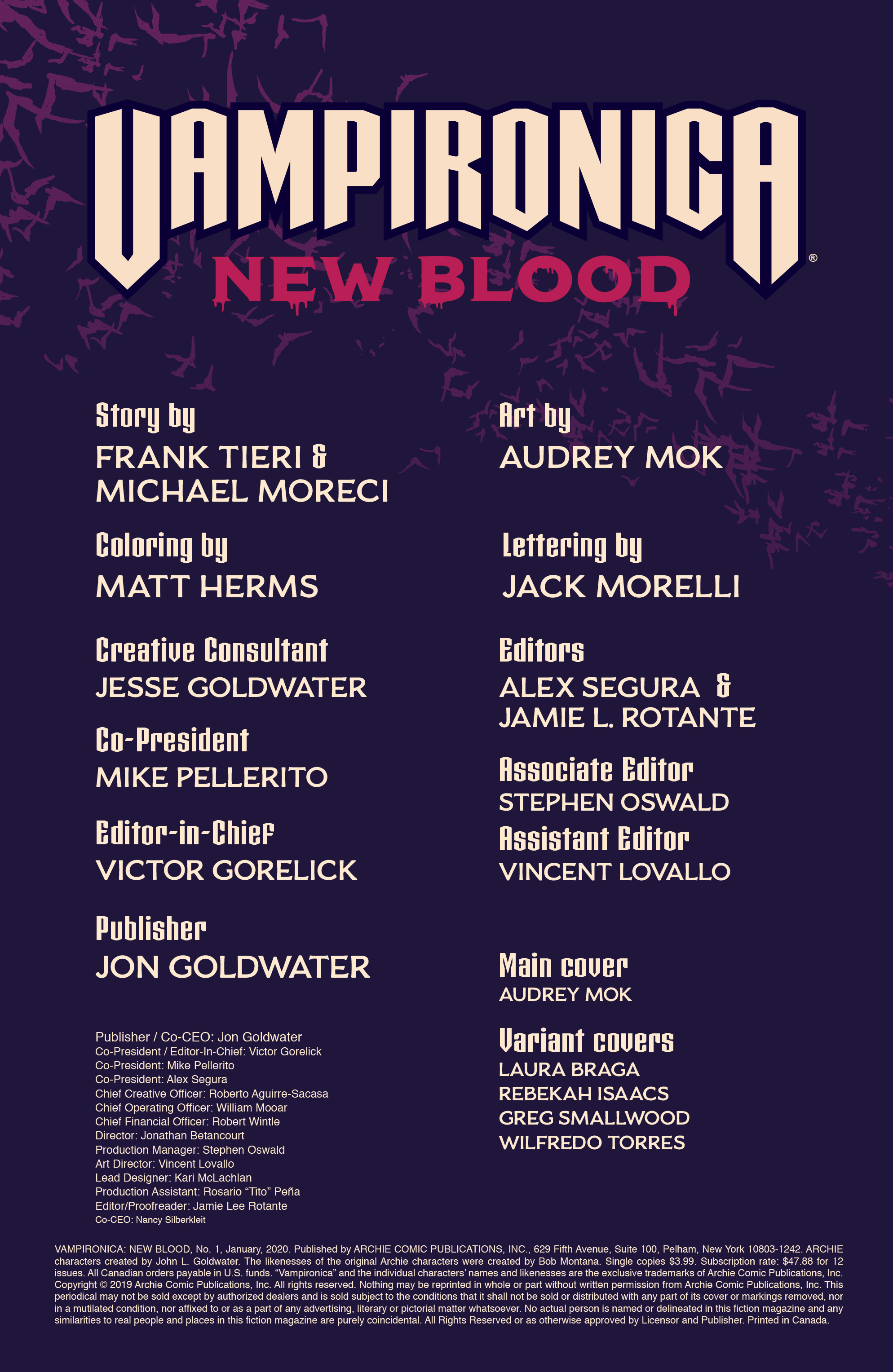 Read online Vampironica: New Blood comic -  Issue #1 - 2