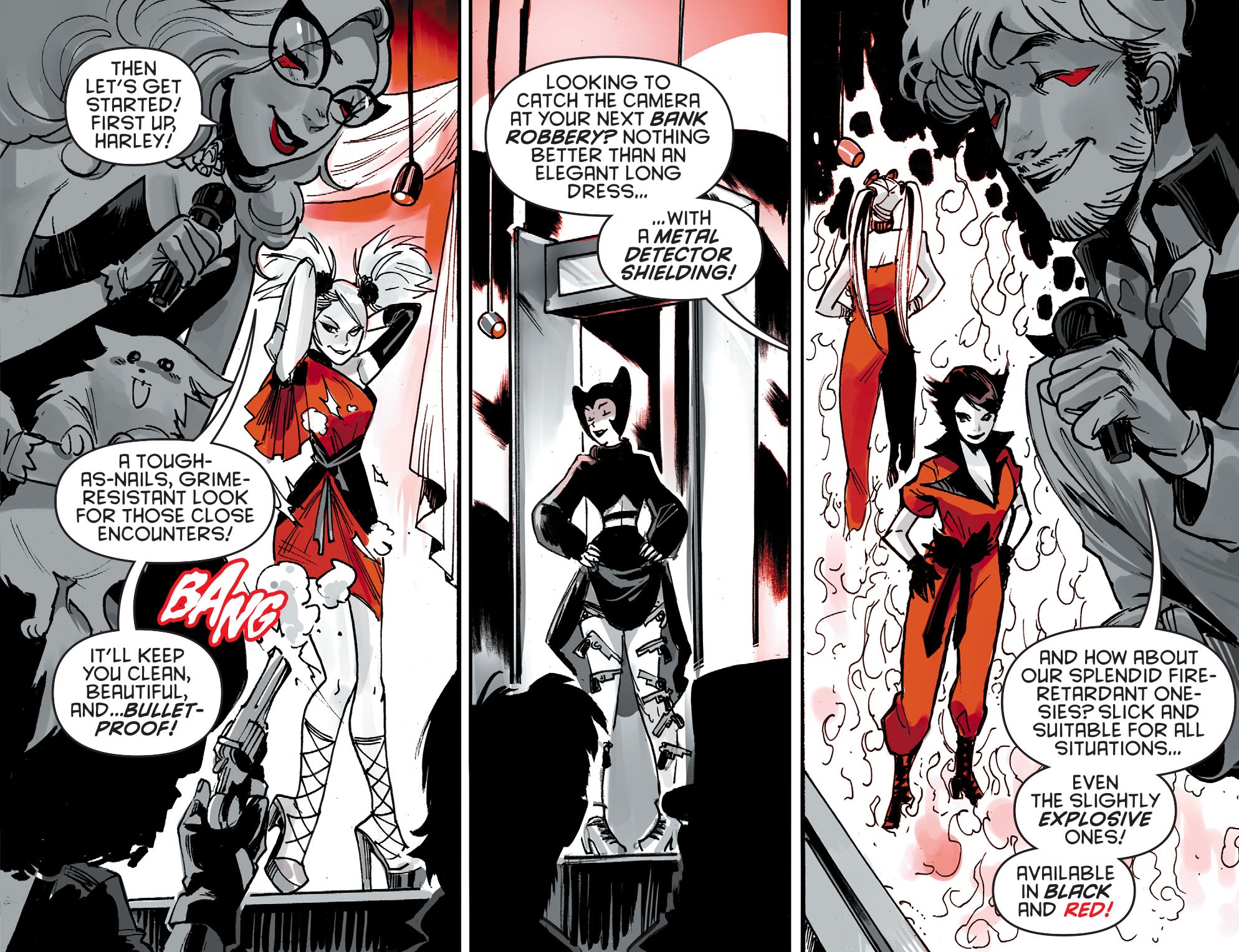 Read online Harley Quinn Black   White   Red comic -  Issue #2 - 16