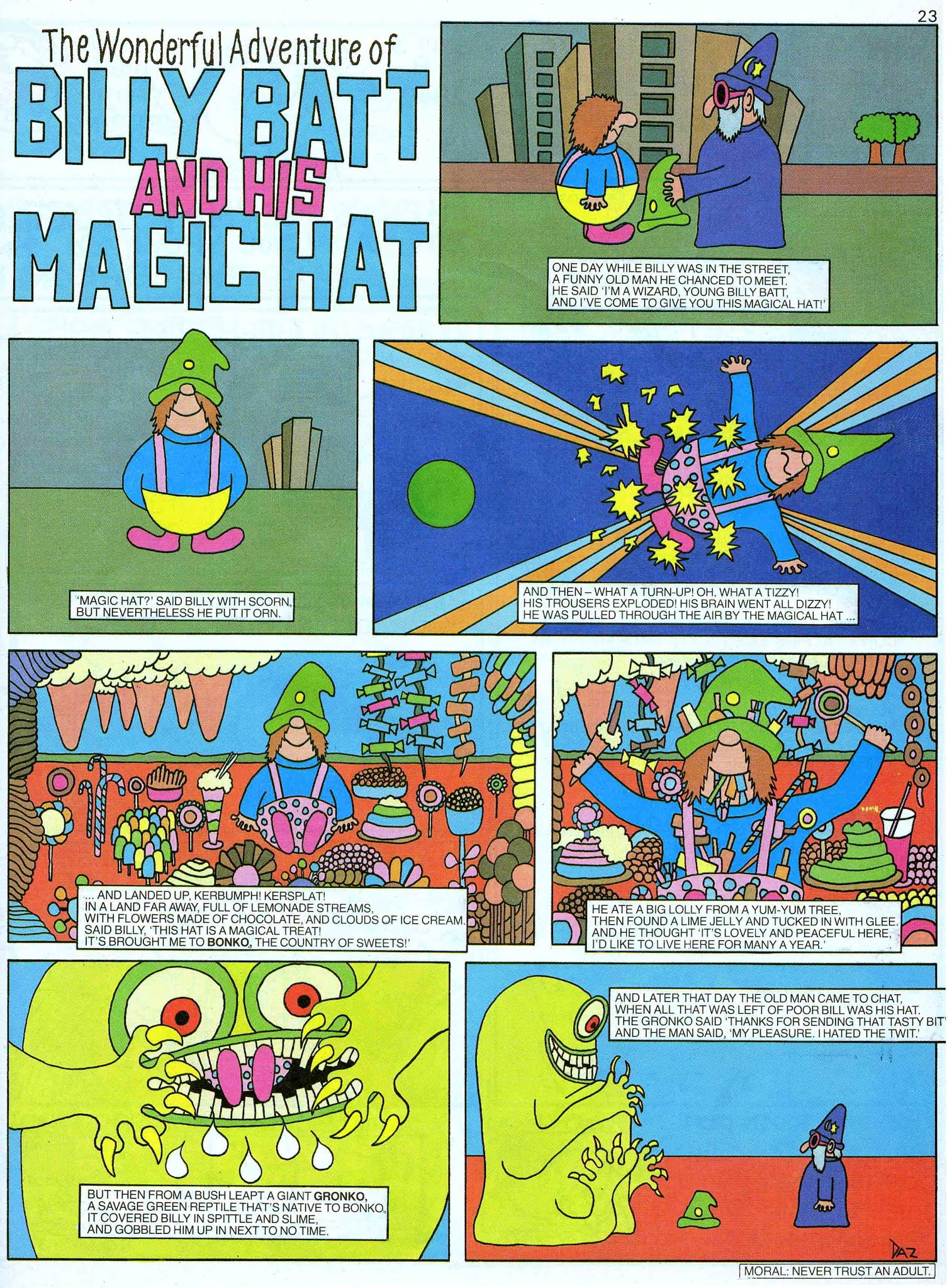 Read online Oink! comic -  Issue #1 - 21