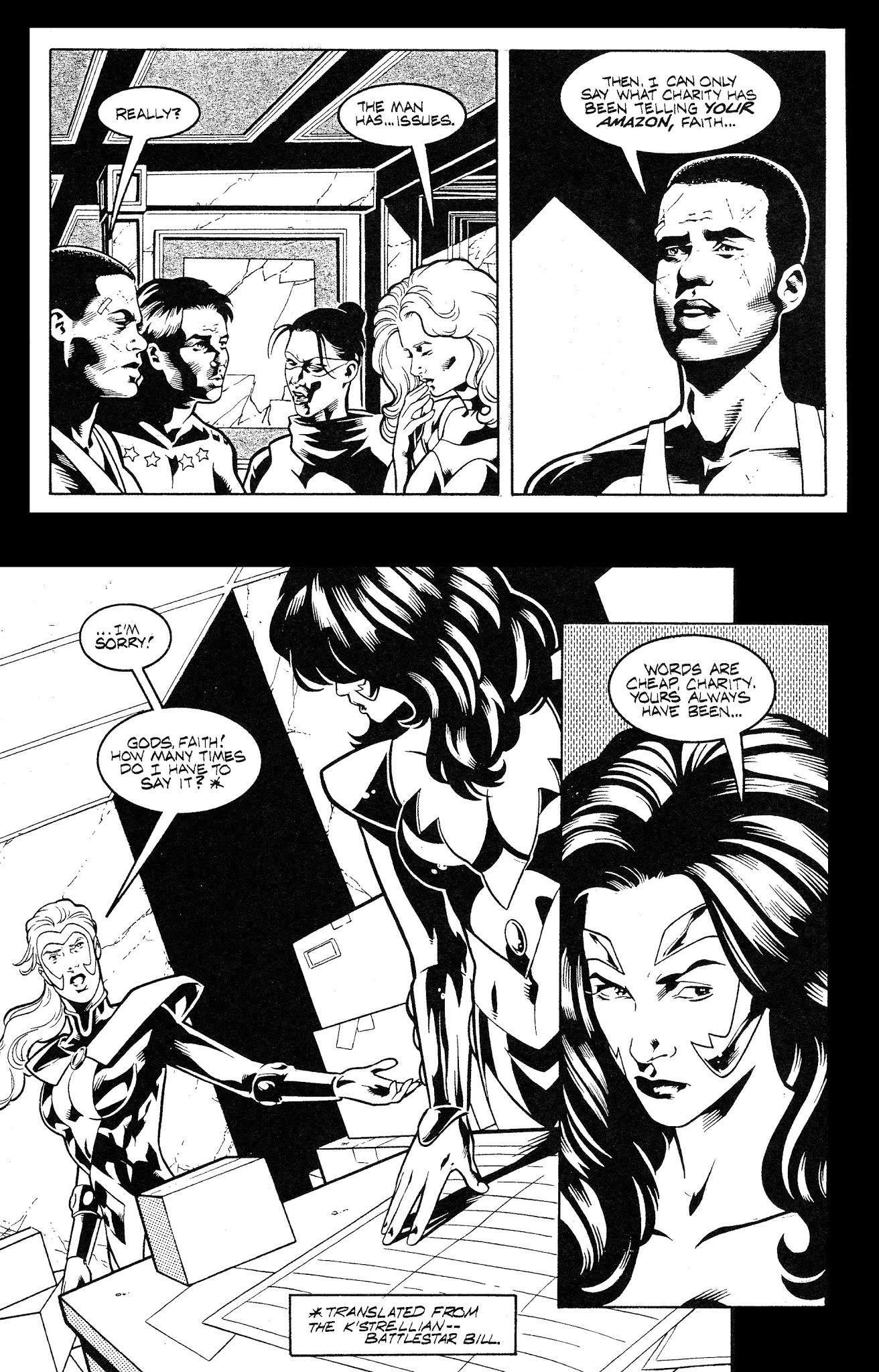 Read online Force Seven comic -  Issue #7 - 8