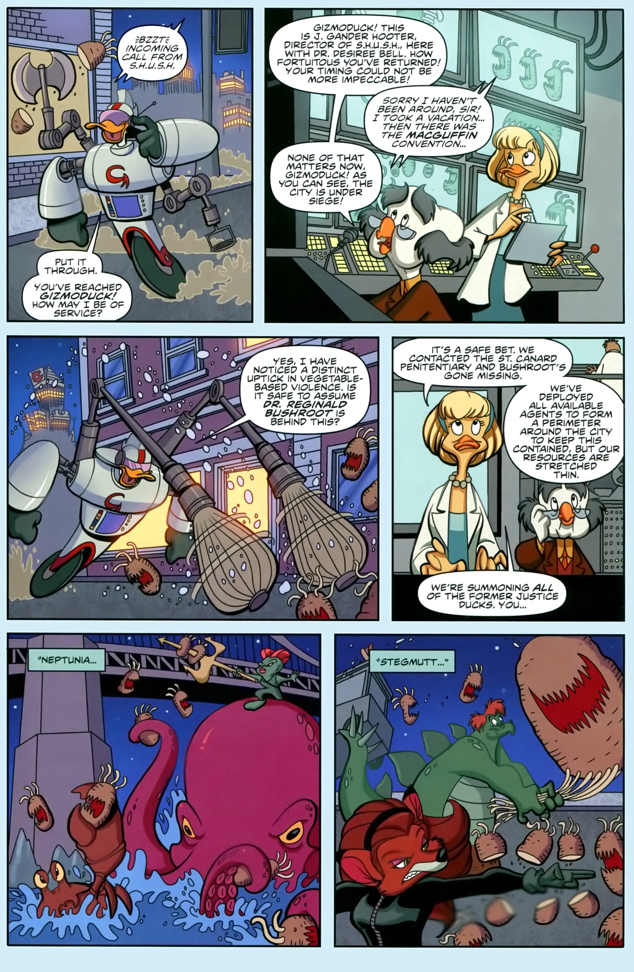 Read online Disney Darkwing Duck comic -  Issue #8 - 6