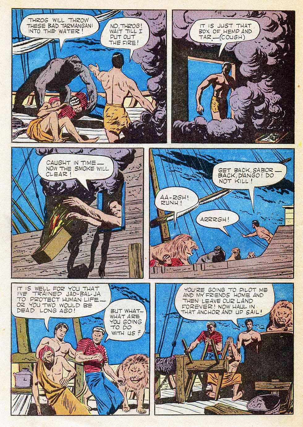 Read online Tarzan (1948) comic -  Issue #20 - 42