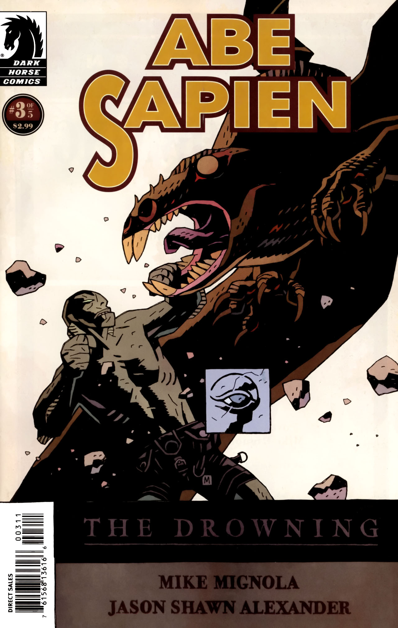 Read online Abe Sapien: The Drowning comic -  Issue #3 - 1