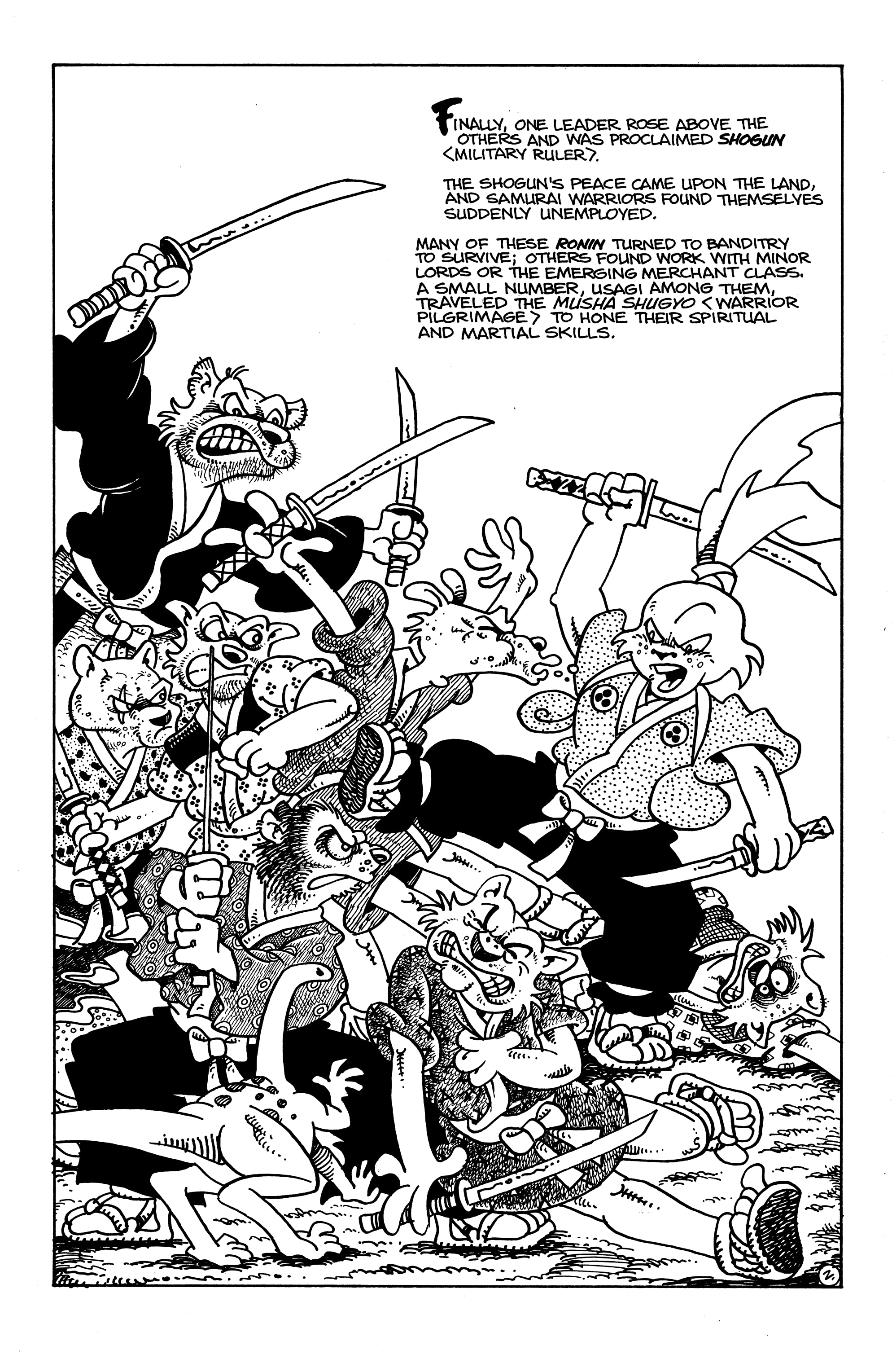 Read online Usagi Yojimbo Color Classics comic -  Issue #1 - 24