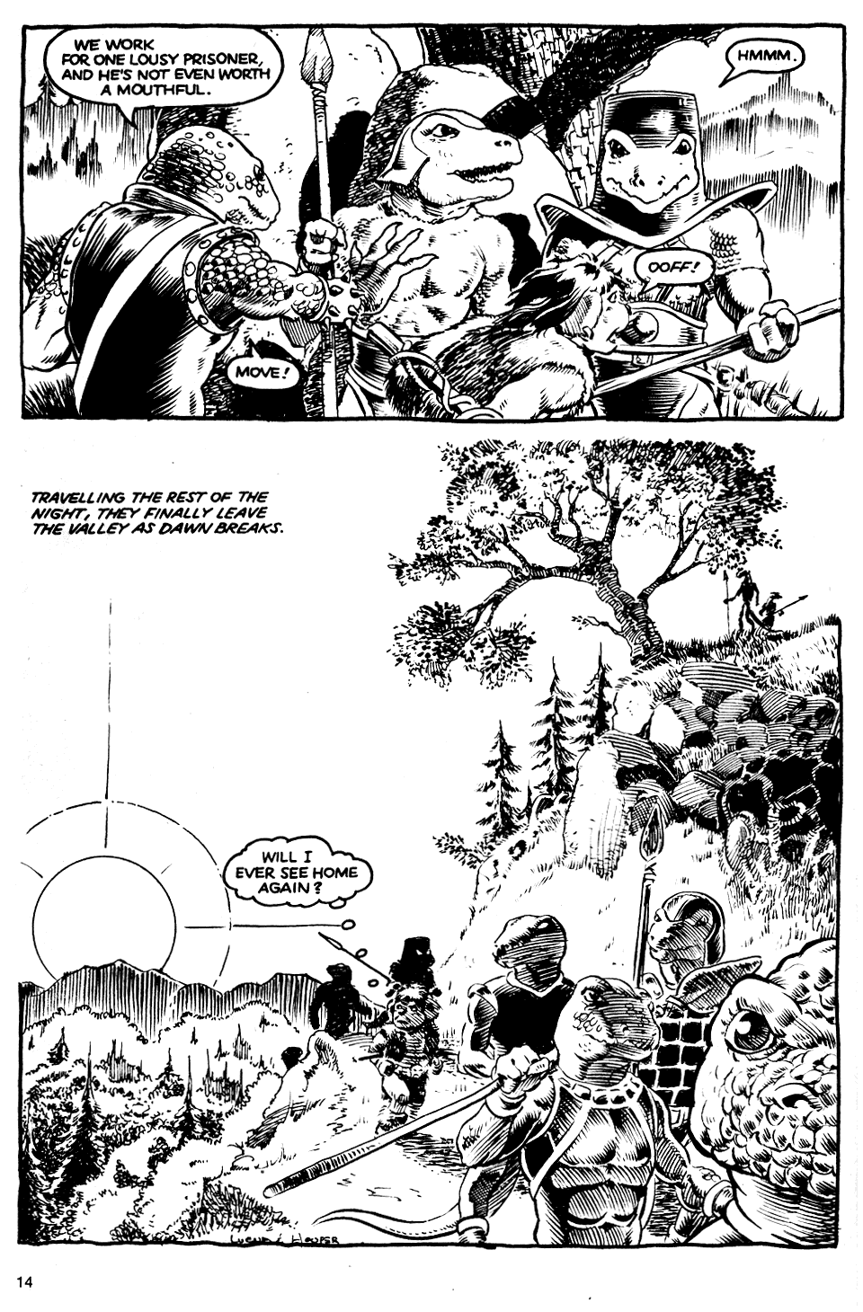 Read online Crow of the Bear Clan comic -  Issue #1 - 16