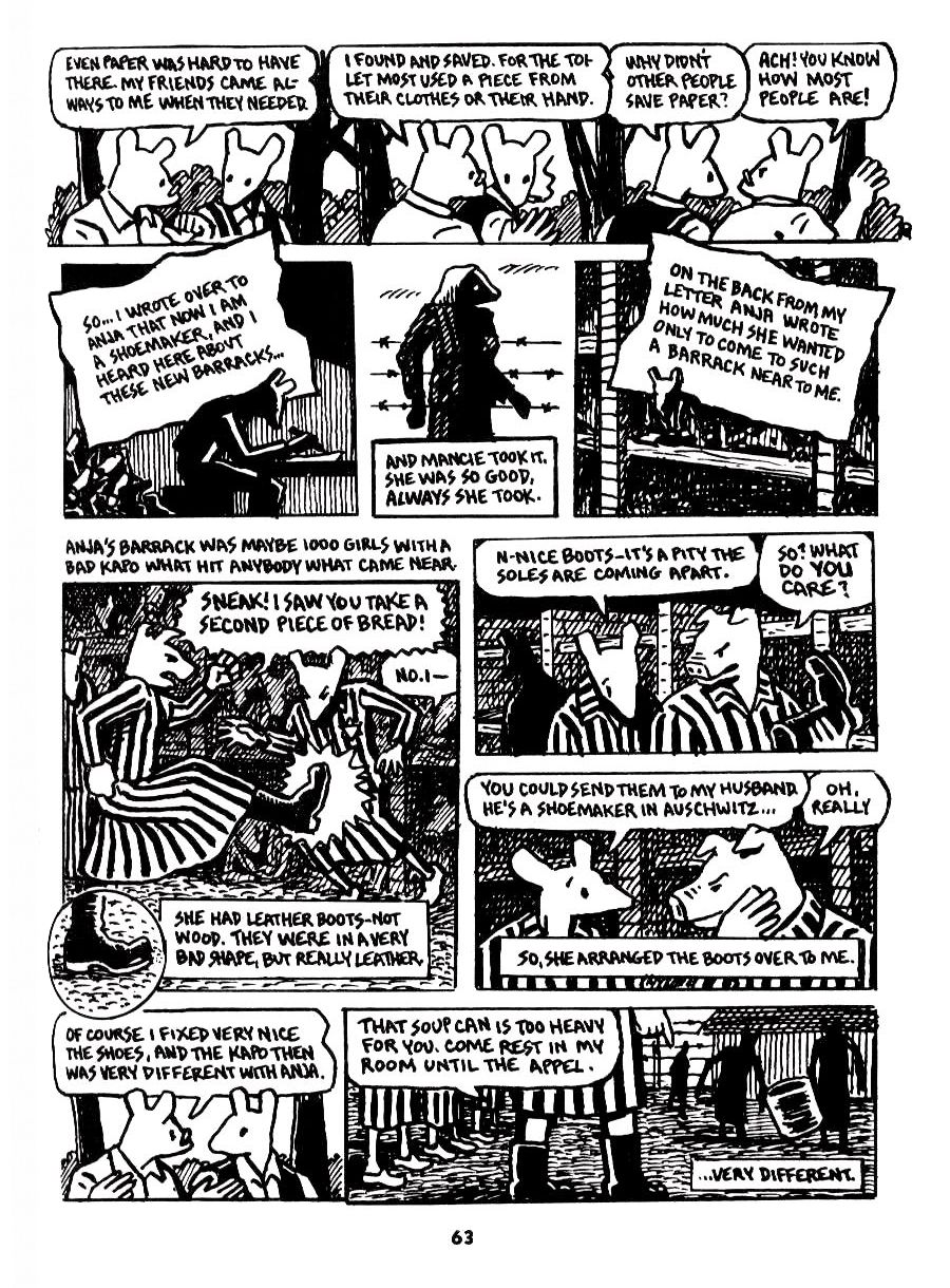 Read online Maus: A Survivor's Tale comic -  Issue # TPB 2 - 59