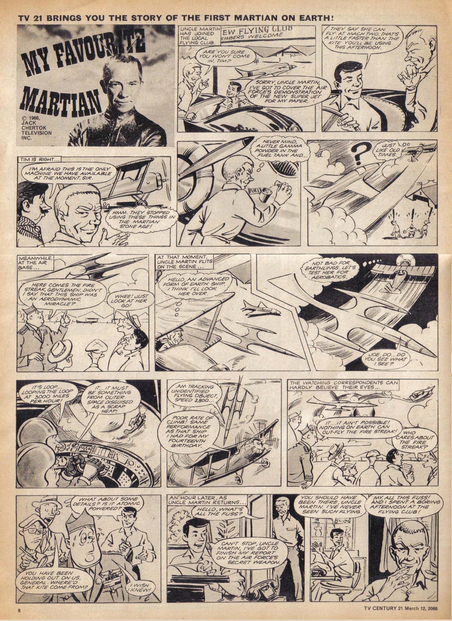 Read online TV Century 21 (TV 21) comic -  Issue #60 - 6