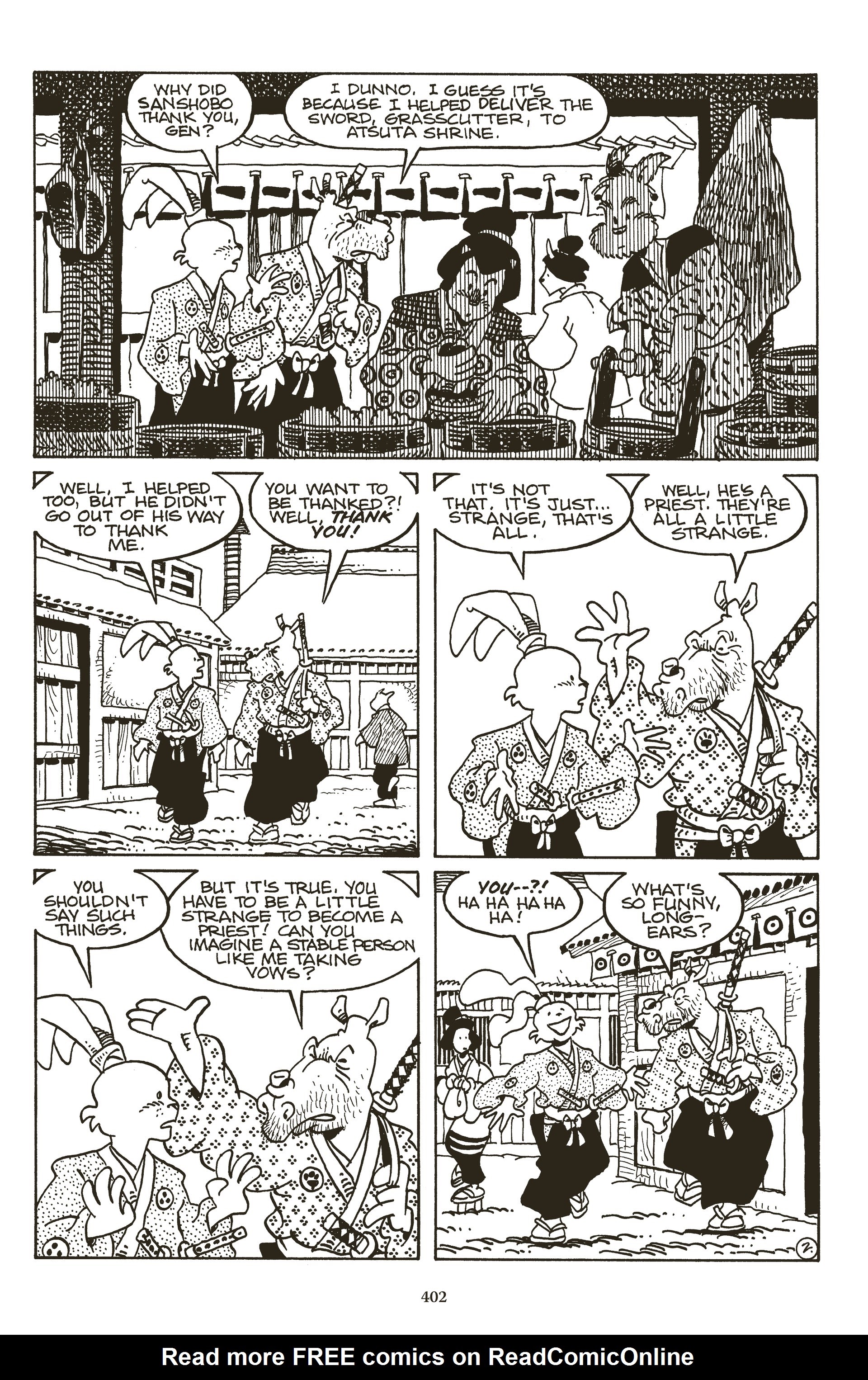 Read online The Usagi Yojimbo Saga (2021) comic -  Issue # TPB 3 (Part 4) - 97