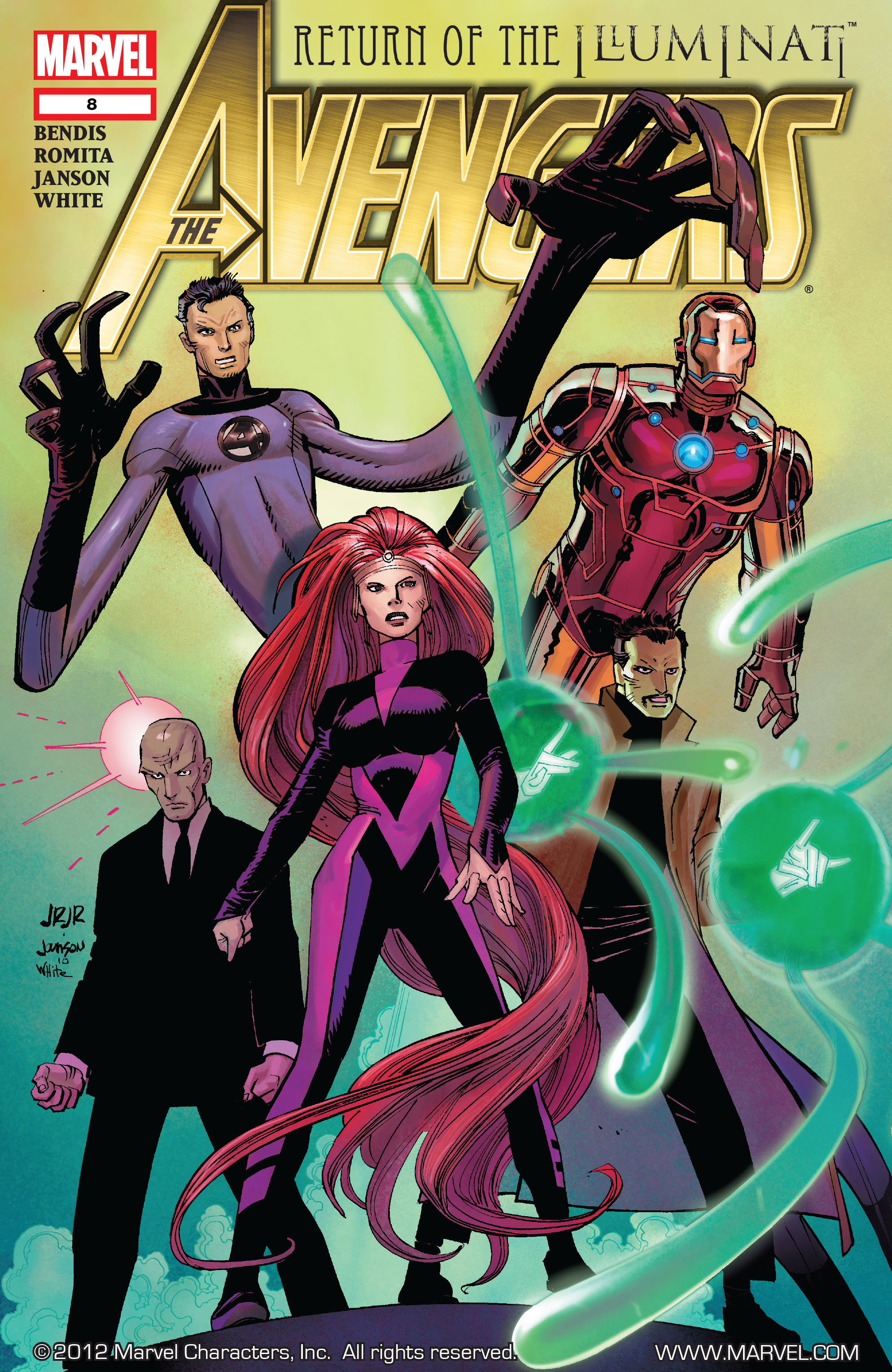 Read online Avengers (2010) comic -  Issue #8 - 1