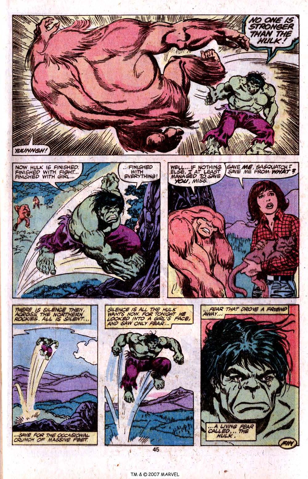 Read online The Incredible Hulk (1968) comic -  Issue # _Annual 1979 - 47