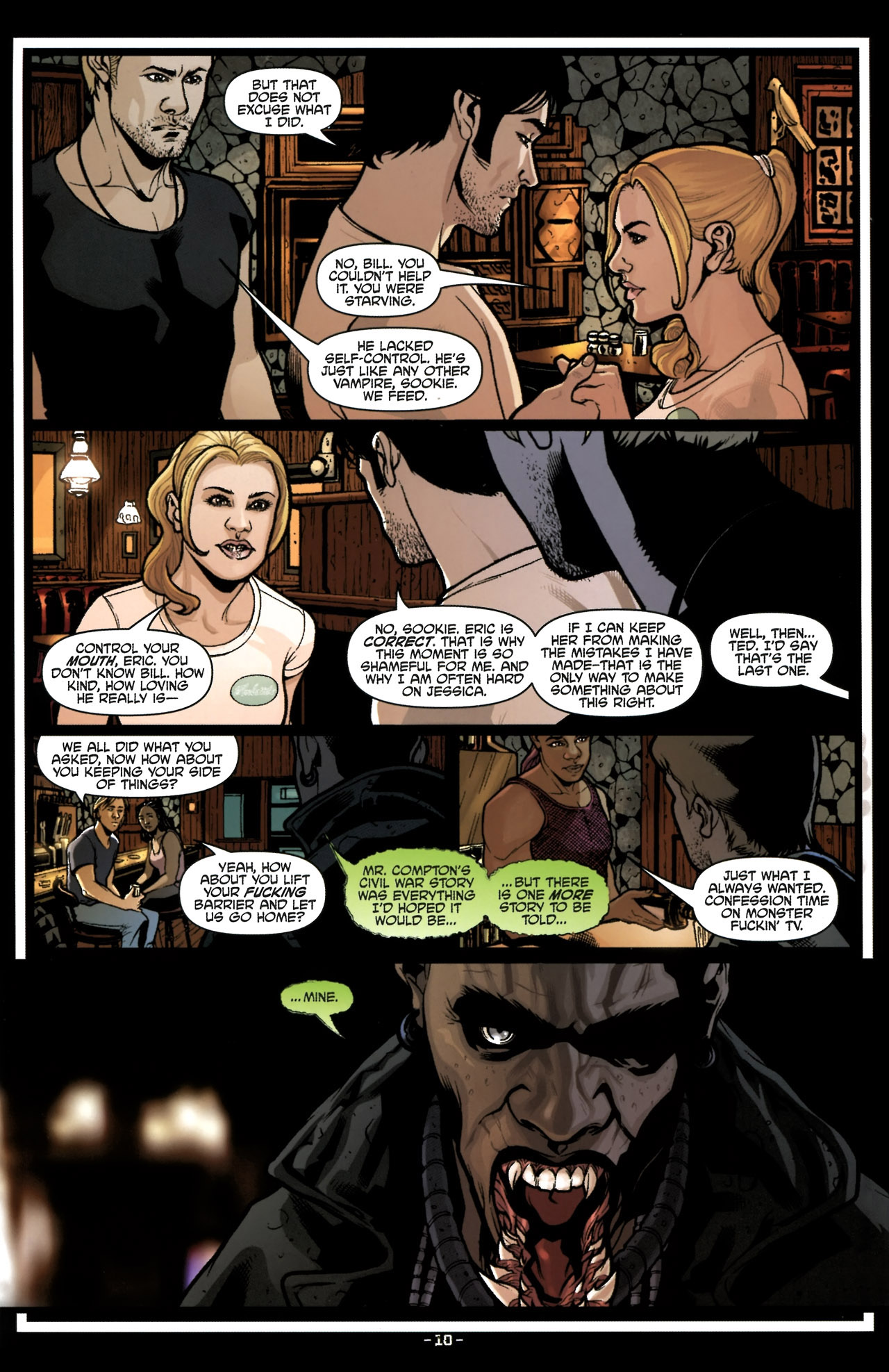 Read online True Blood (2010) comic -  Issue #6 - 13