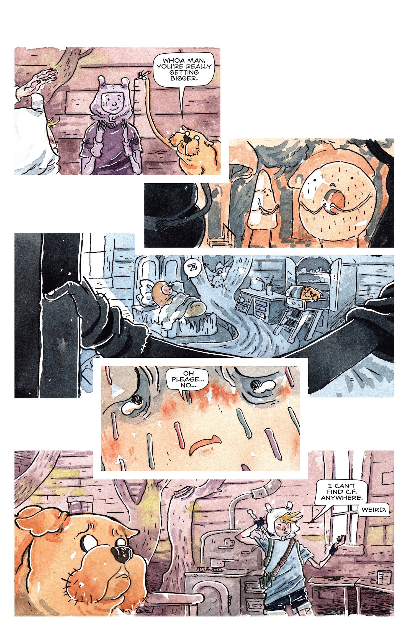 Read online Adventure Time Comics comic -  Issue #25 - 27