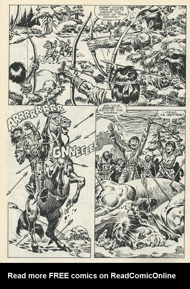 Read online The Savage Sword Of Conan comic -  Issue #142 - 38