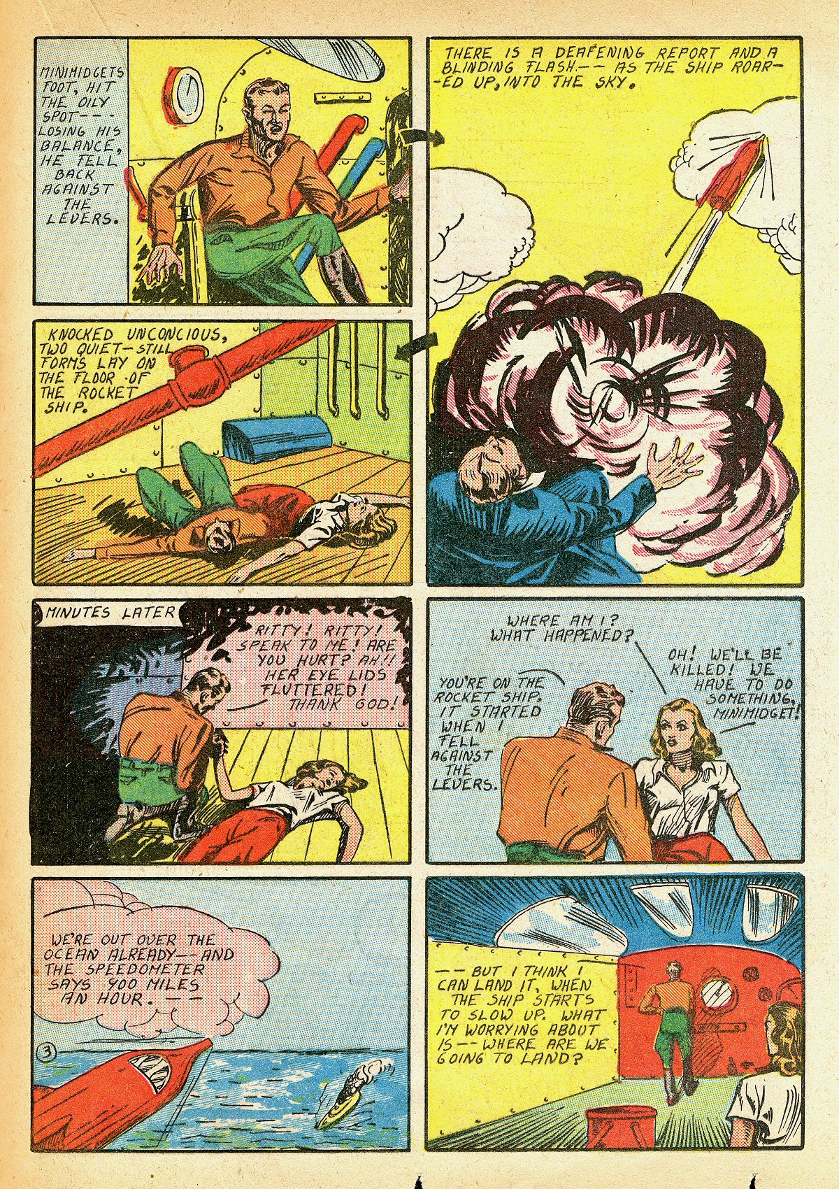Read online Amazing Man Comics comic -  Issue #10 - 40