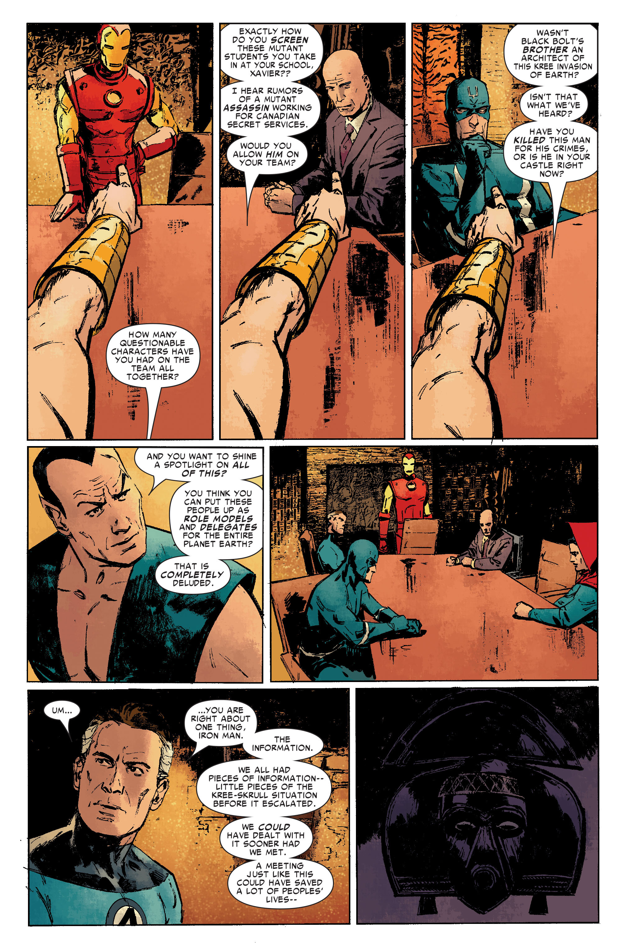 Read online Civil War: The Road to Civil War comic -  Issue # Full - 9