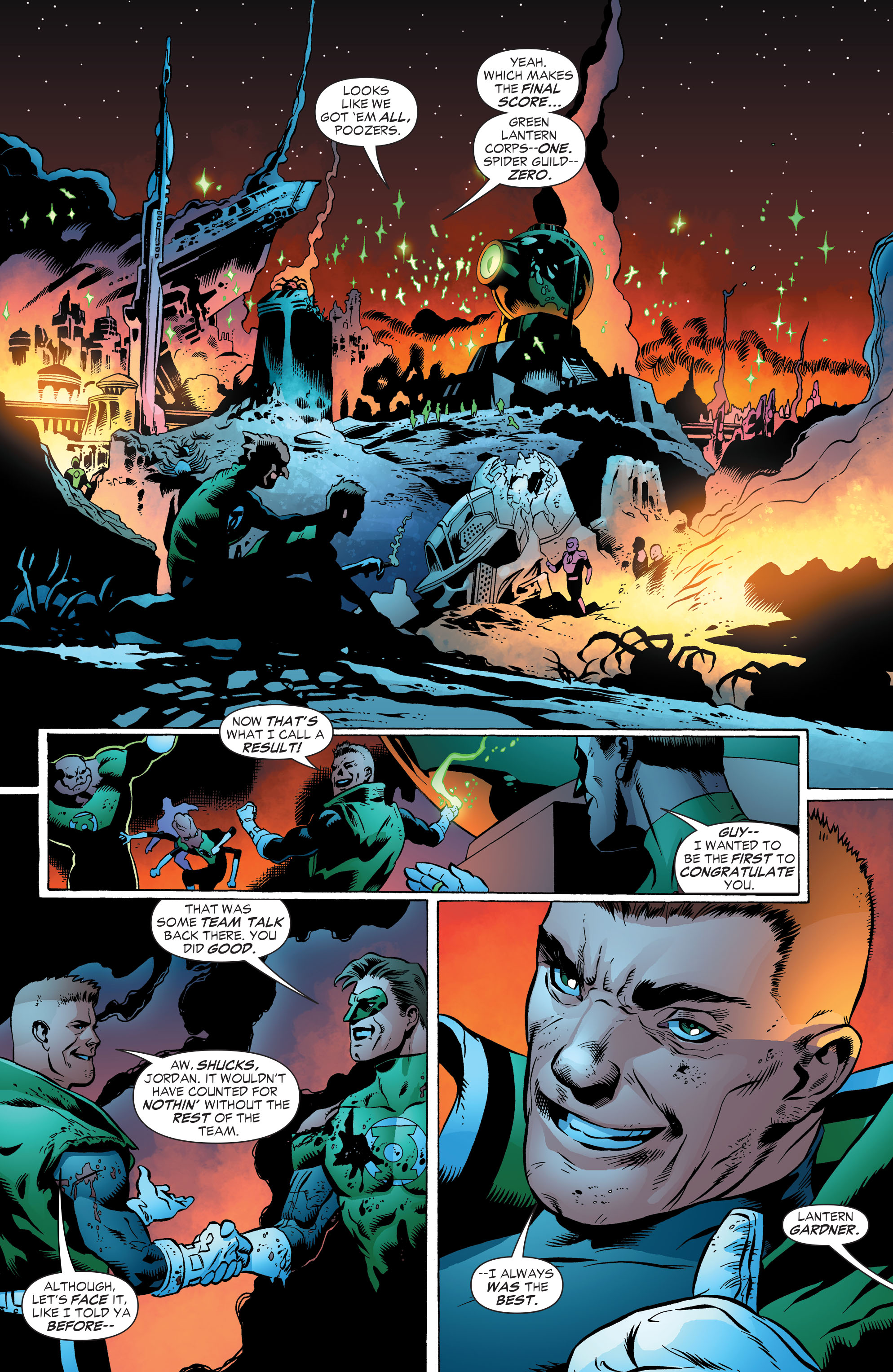 Read online Green Lantern by Geoff Johns comic -  Issue # TPB 1 (Part 3) - 91