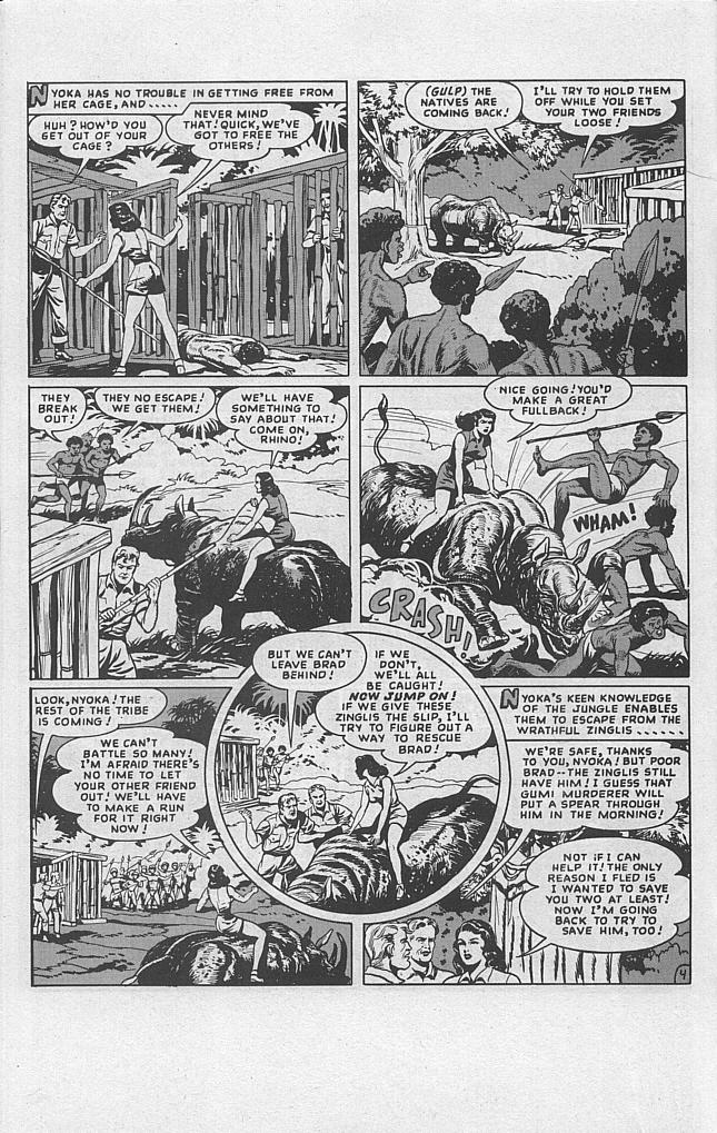 Read online The Further Adventures of Nyoka the Jungle Girl comic -  Issue #3 - 18