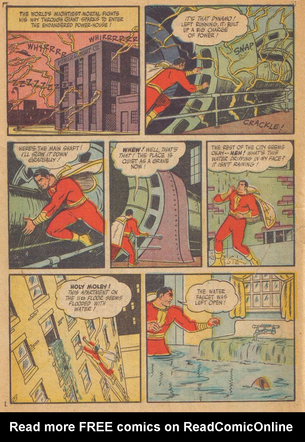 Read online Captain Marvel Adventures comic -  Issue #64 - 34