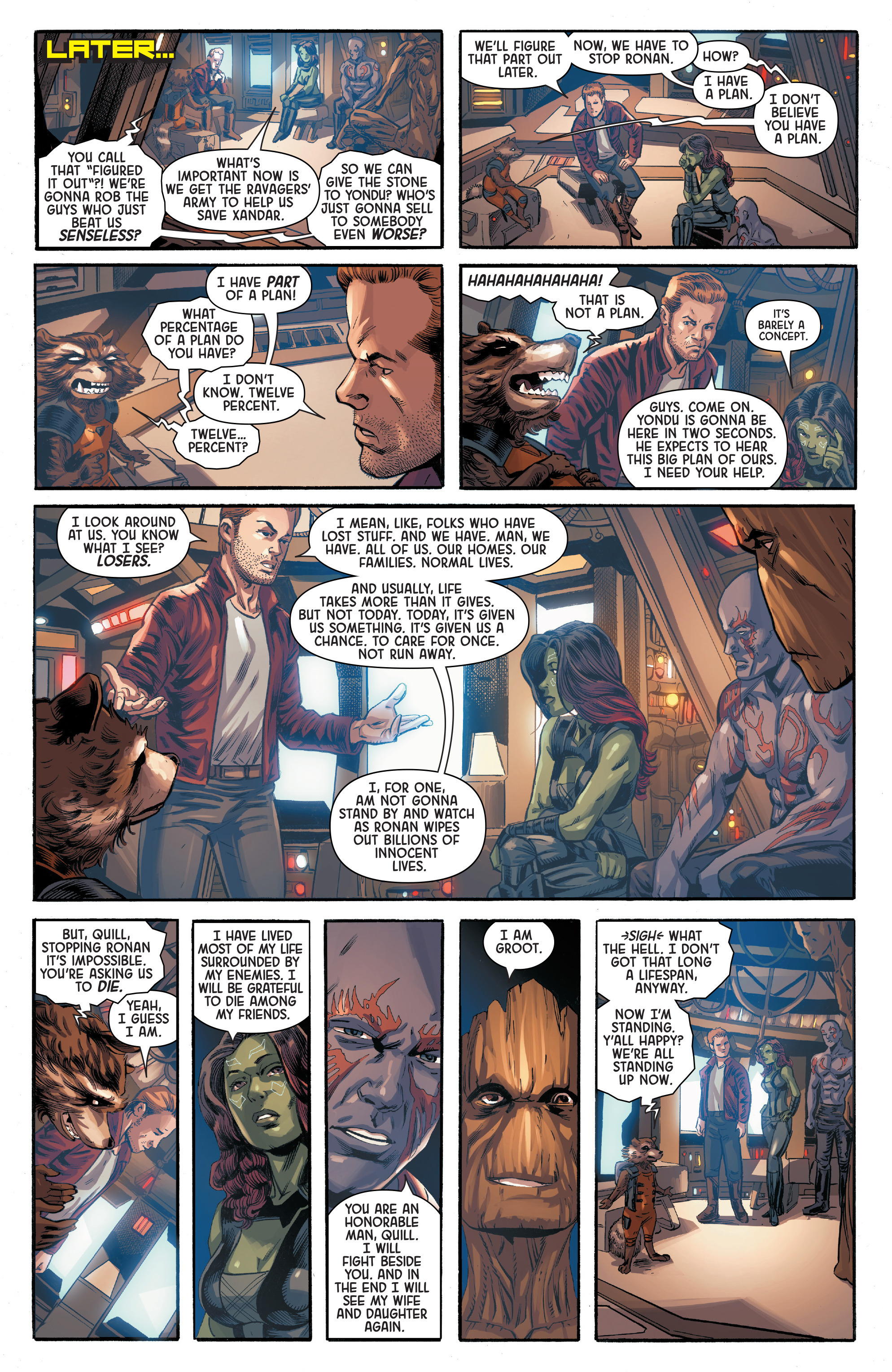 Read online Marvel's Guardians of the Galaxy Prelude comic -  Issue #2 - 11