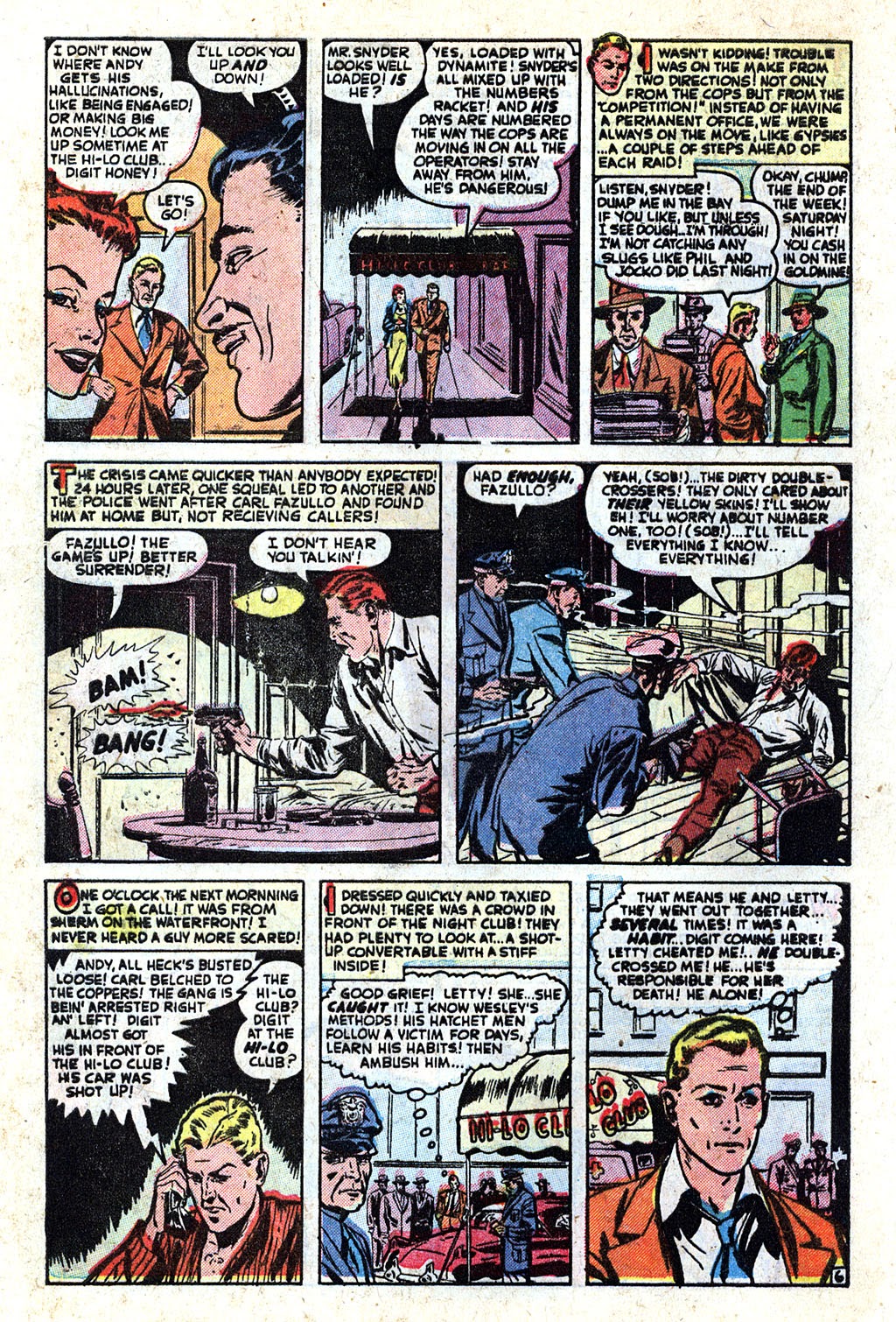 Read online Crime Cases Comics (1950) comic -  Issue #25 - 8
