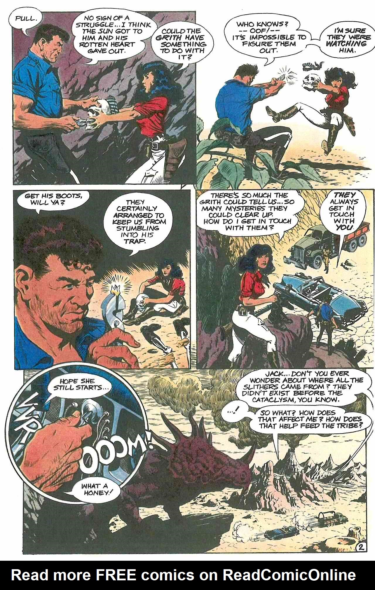 Read online Cadillacs & Dinosaurs comic -  Issue #4 - 4