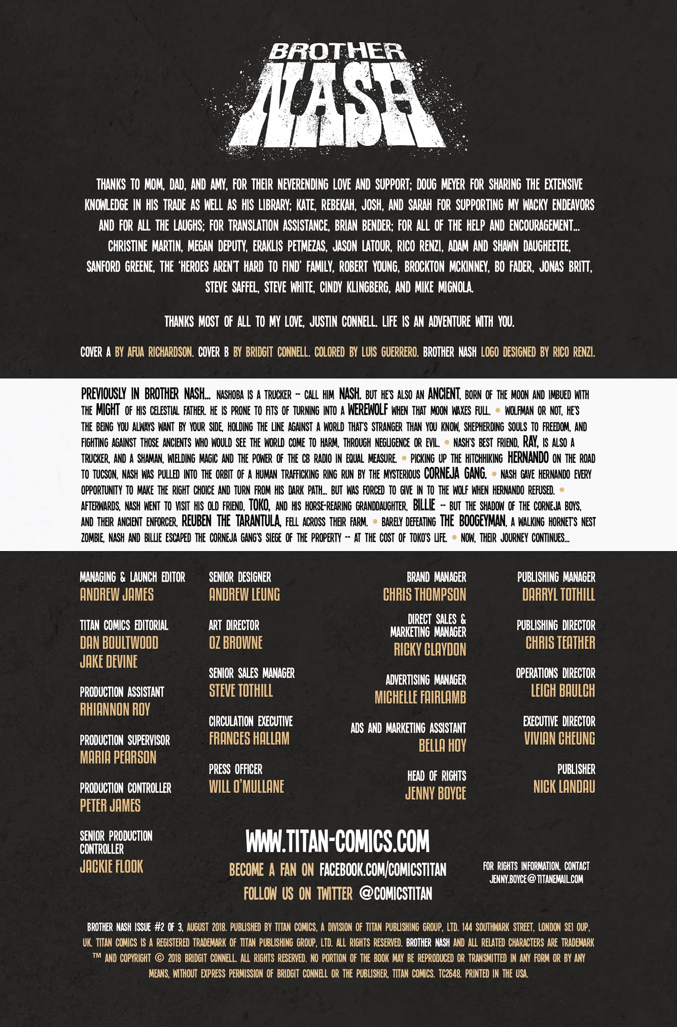 Read online Brother Nash comic -  Issue #2 - 3