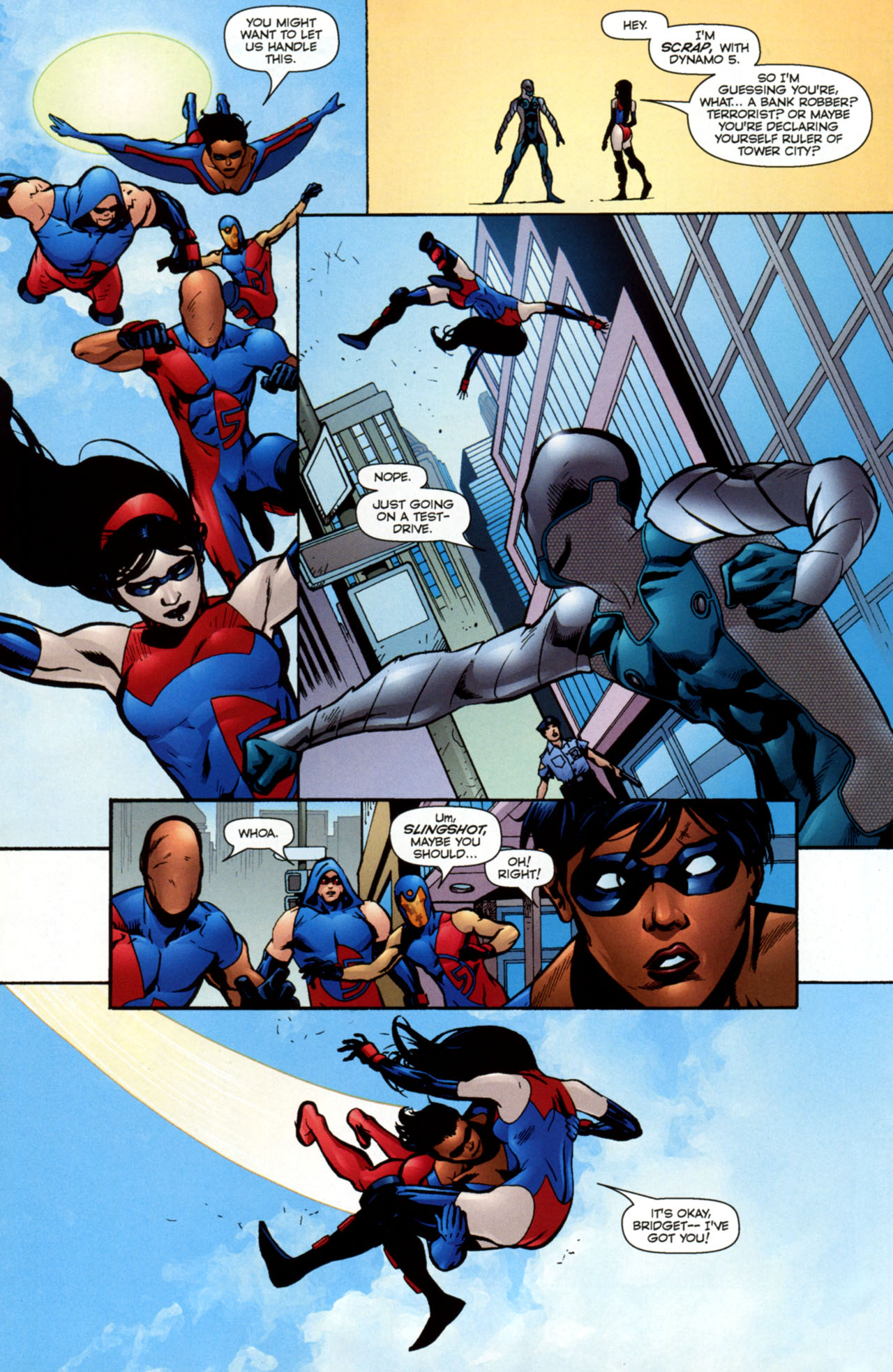 Read online Dynamo 5 comic -  Issue #0 - 6