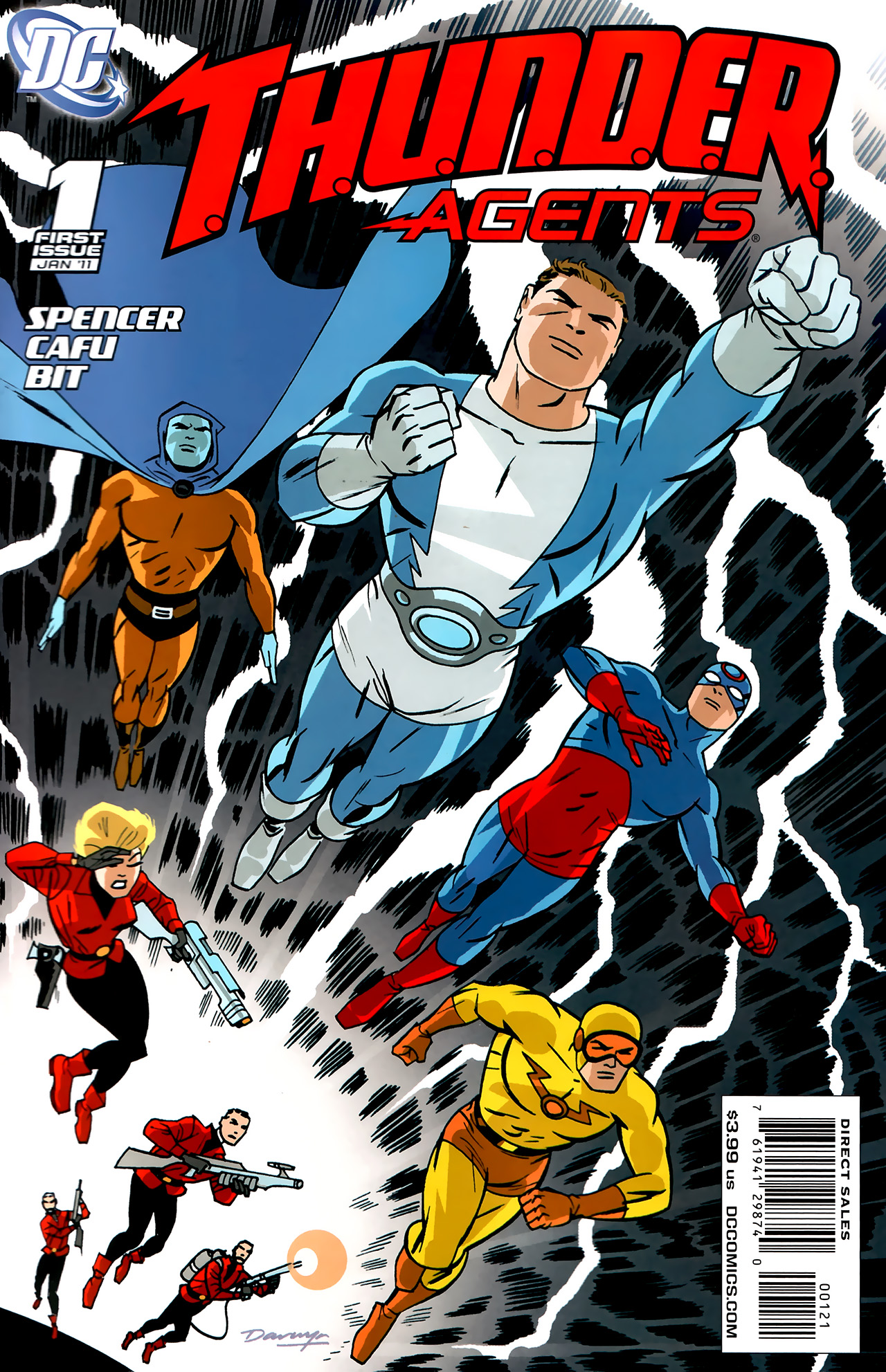 Read online T.H.U.N.D.E.R. Agents (2011) comic -  Issue #1 - 1