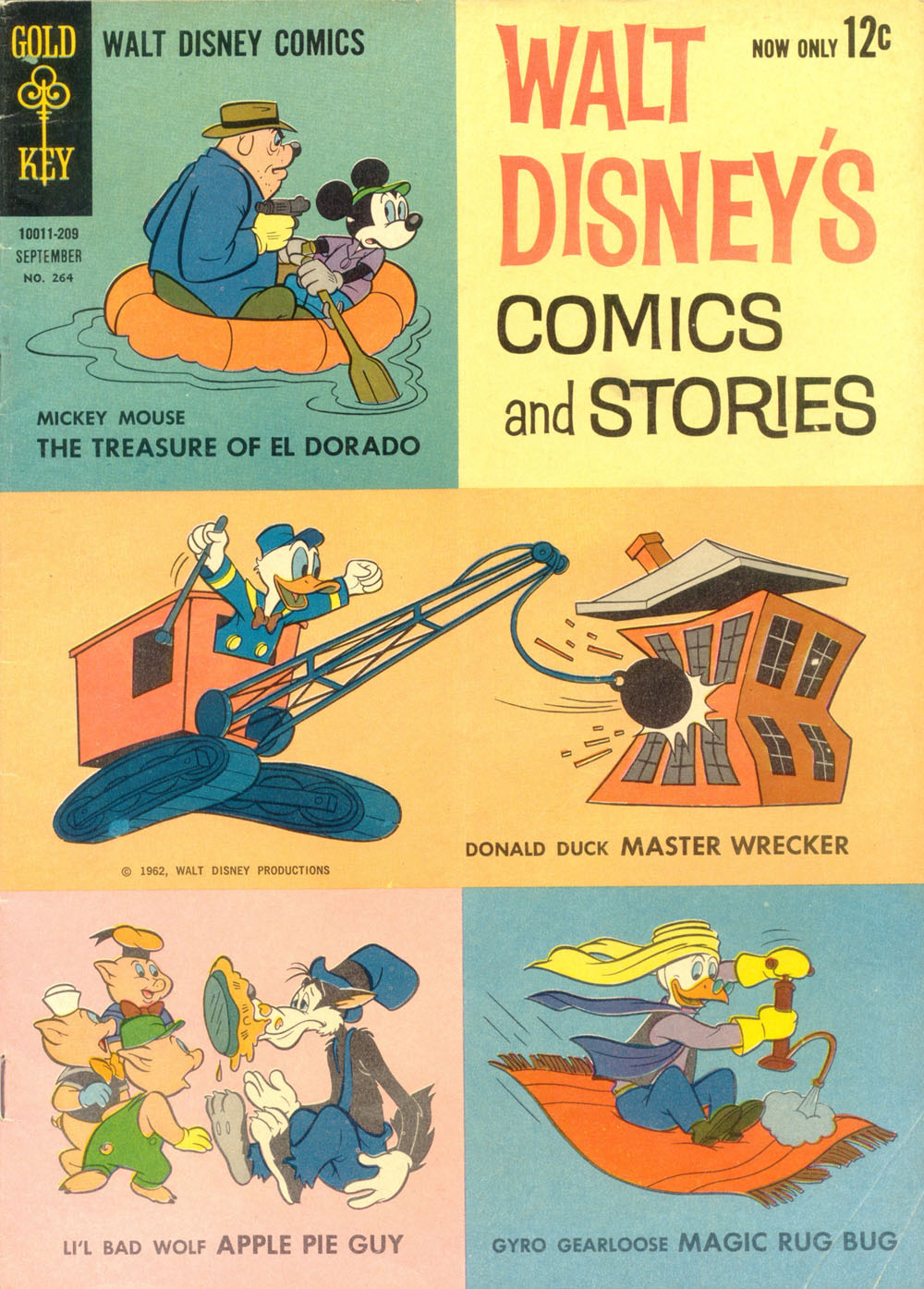 Read online Walt Disney's Comics and Stories comic -  Issue #264 - 1