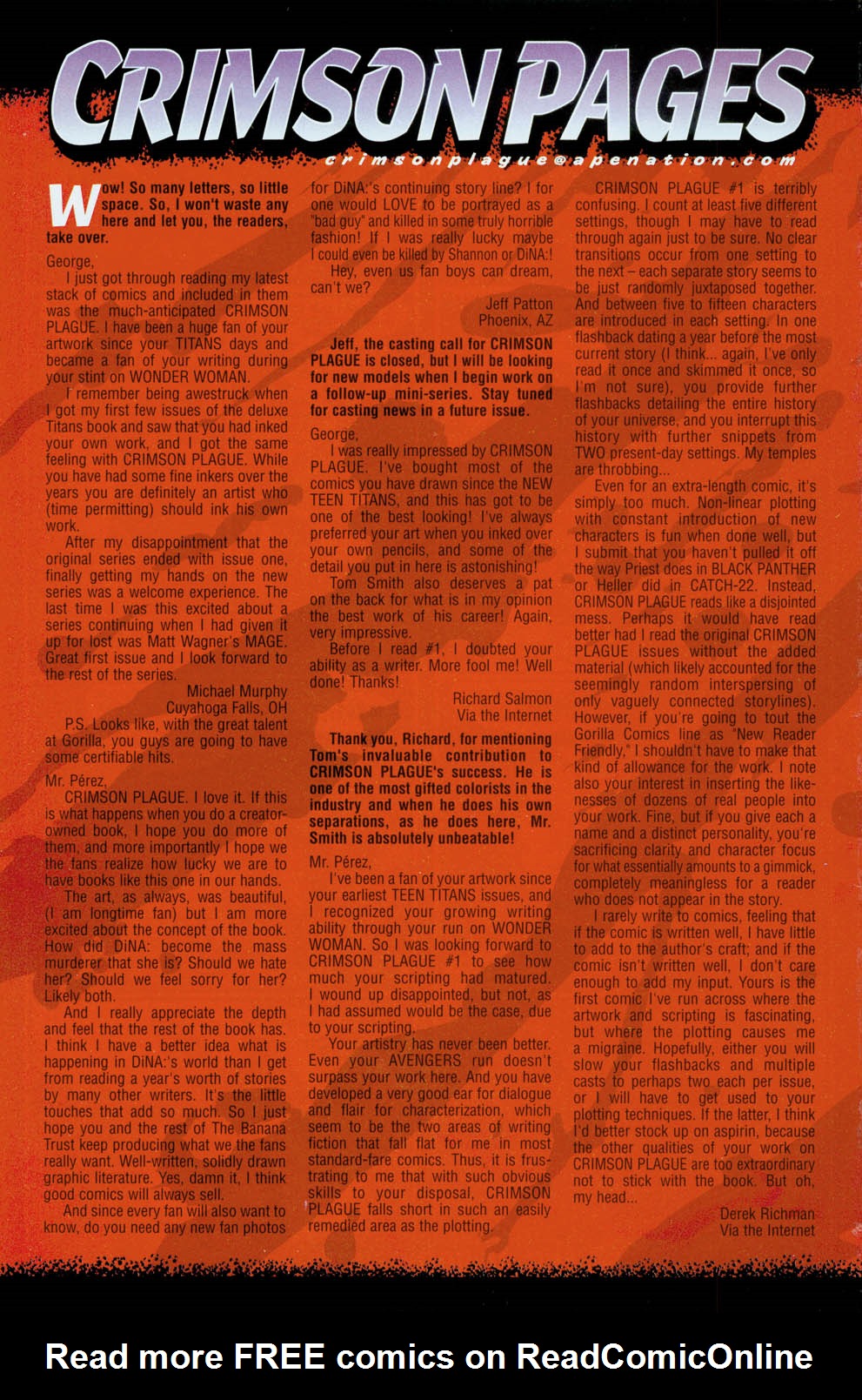 Read online Crimson Plague comic -  Issue #2 - 28