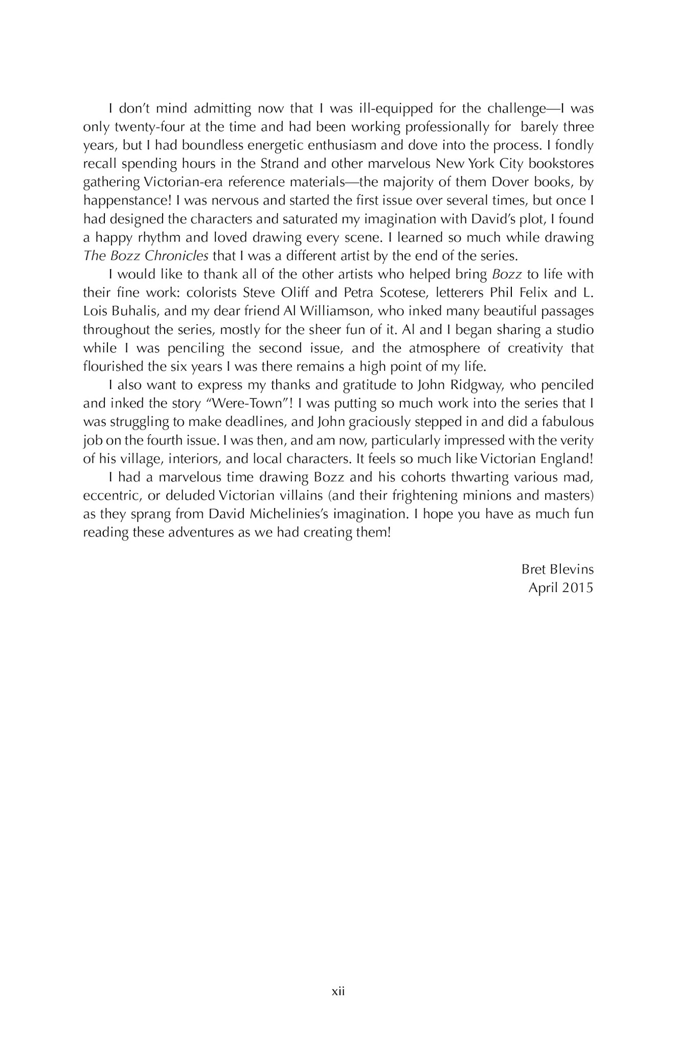 Read online The Bozz Chronicles comic -  Issue # TPB - 12