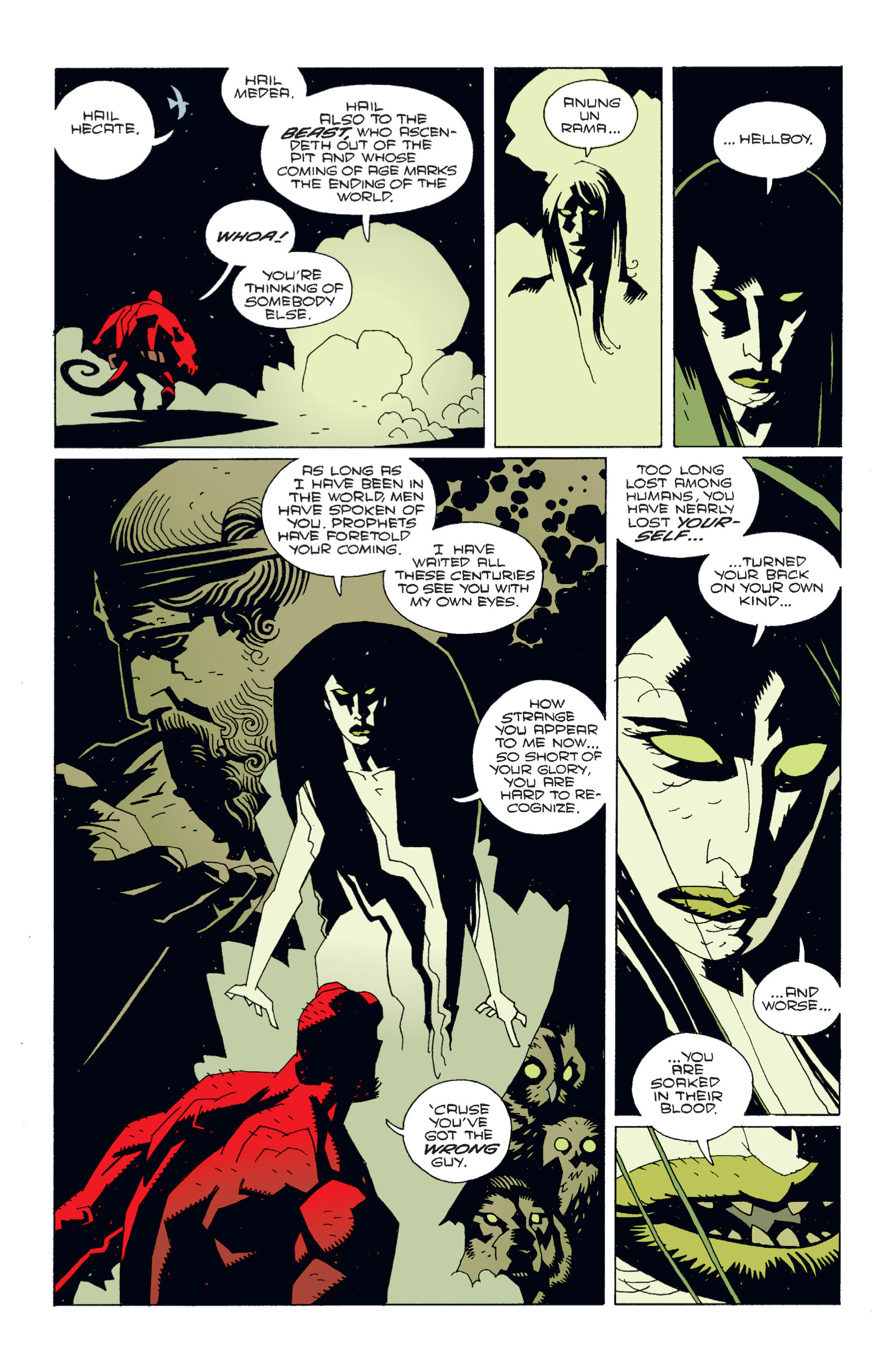 Read online Hellboy comic -  Issue #2 - 85