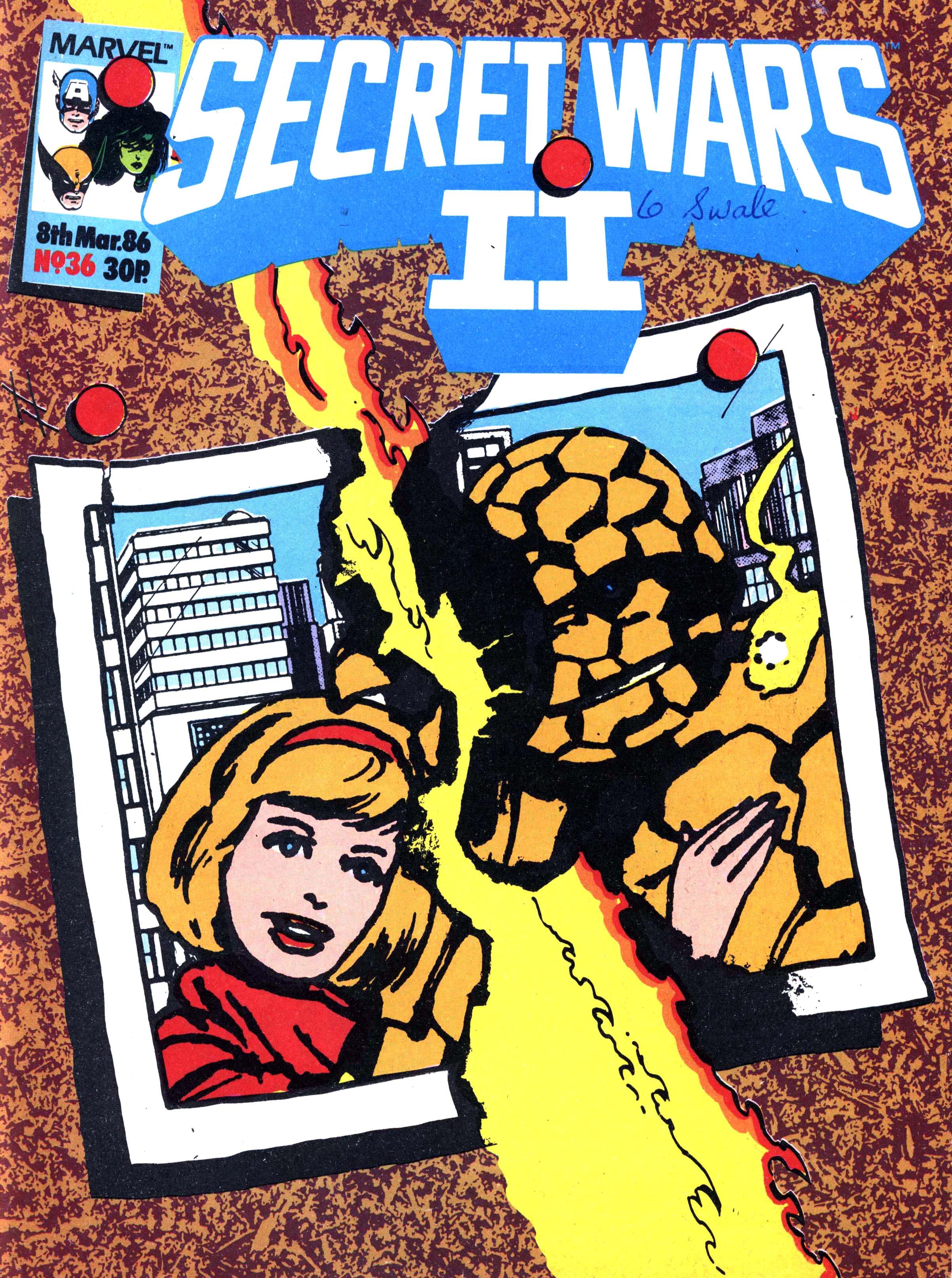 Read online Secret Wars (1985) comic -  Issue #36 - 1