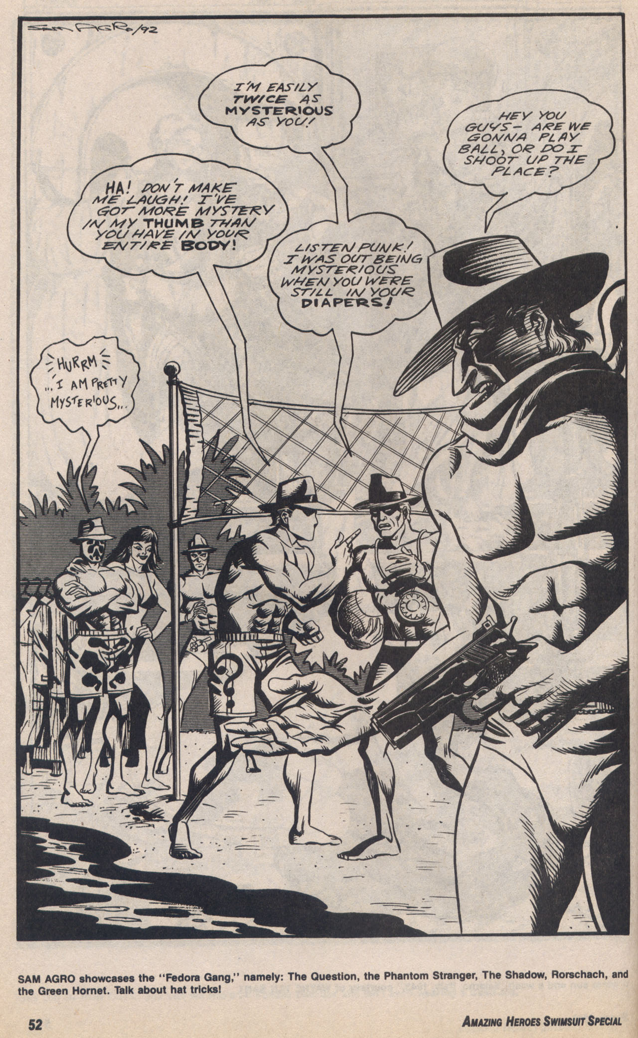 Read online Amazing Heroes Swimsuit Special comic -  Issue # TPB 3 - 51