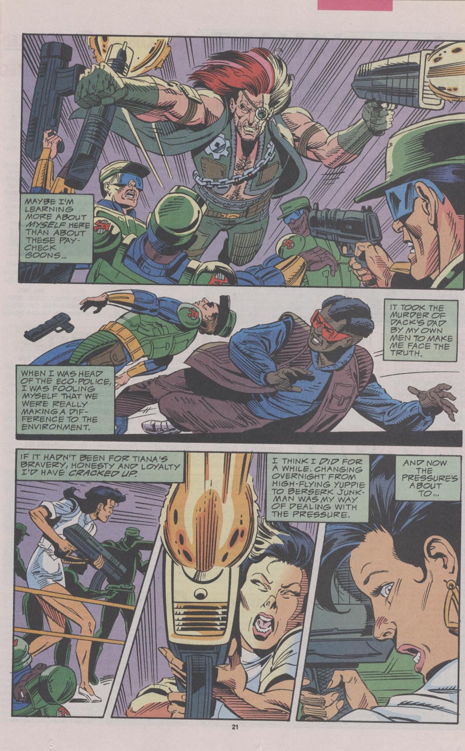 Read online Ravage 2099 comic -  Issue #8 - 20