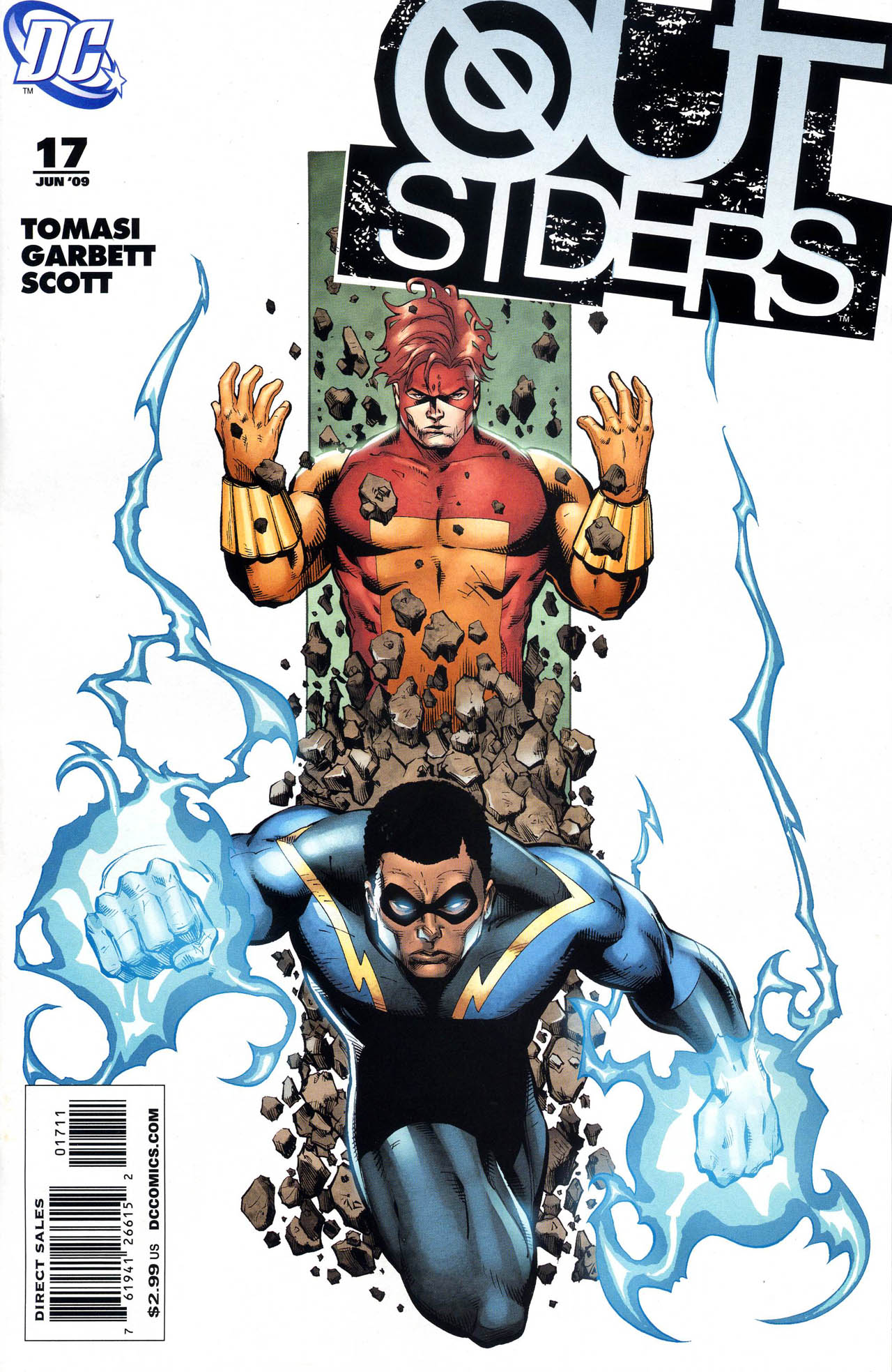 Read online The Outsiders (2009) comic -  Issue #17 - 1
