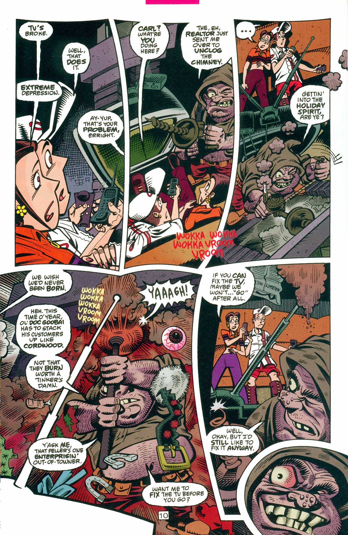 Read online Gross Point comic -  Issue #7 - 11