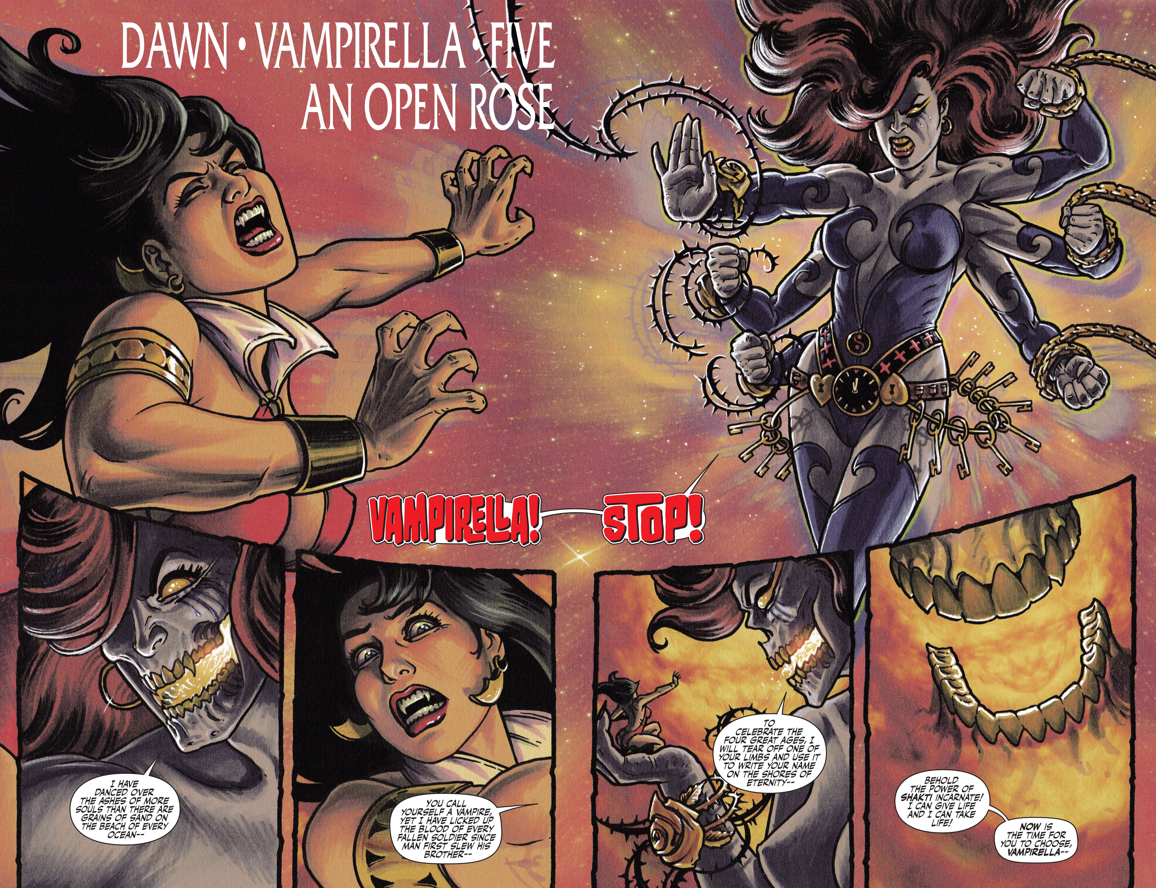 Read online Dawn/Vampirella comic -  Issue #5 - 4