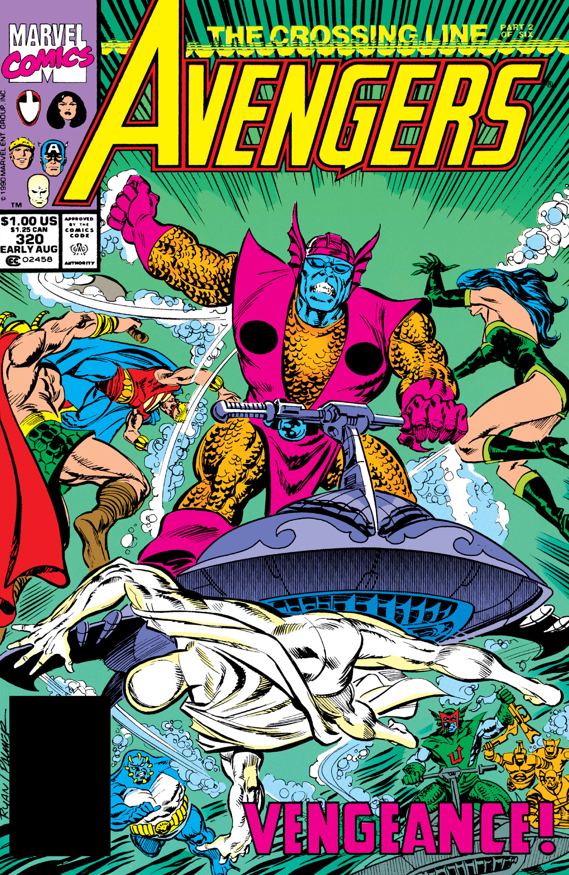 Read online The Avengers (1963) comic -  Issue #320 - 1
