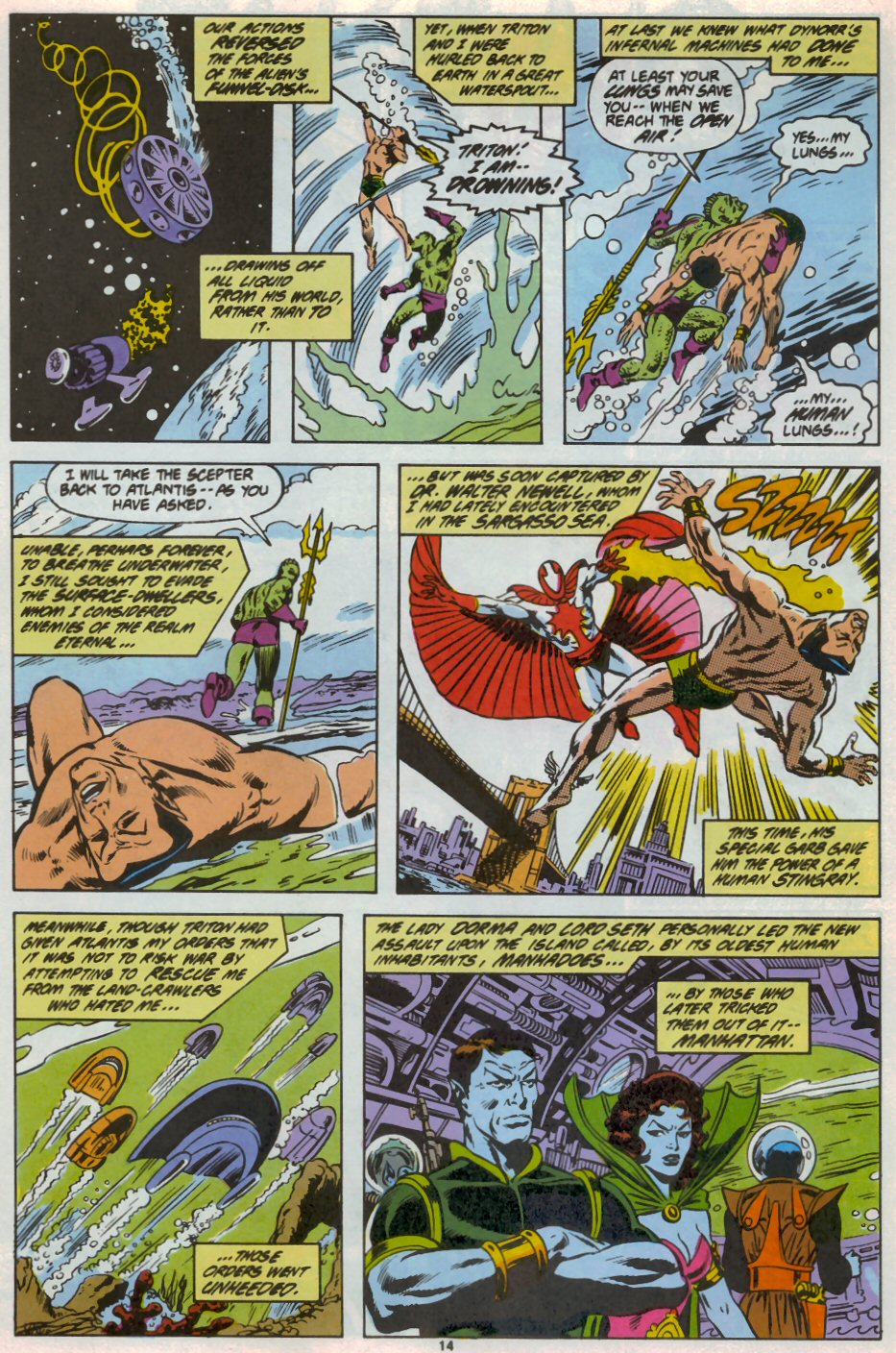Read online Saga of the Sub-Mariner comic -  Issue #10 - 11