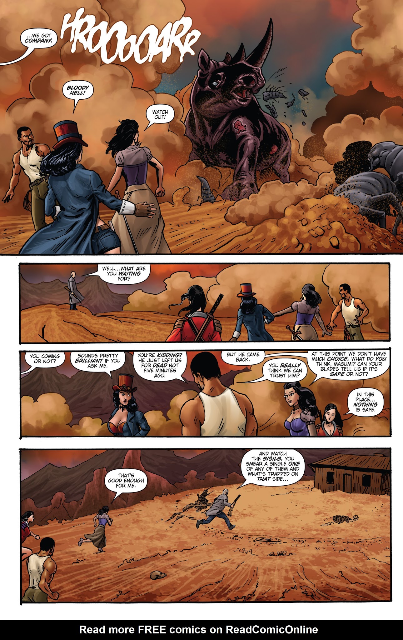 Read online Grimm Fairy Tales presents Hunters: The Shadowlands comic -  Issue # TPB - 59