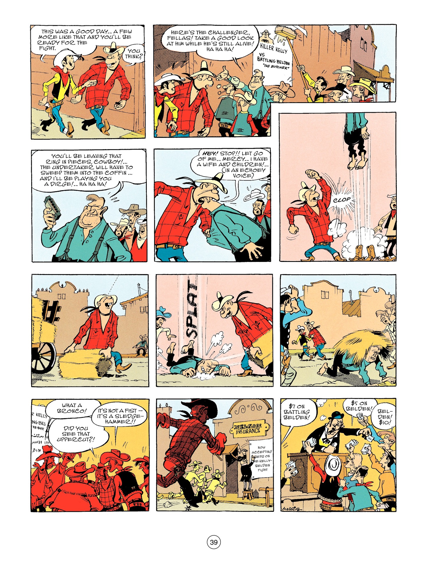 Read online A Lucky Luke Adventure comic -  Issue #56 - 39