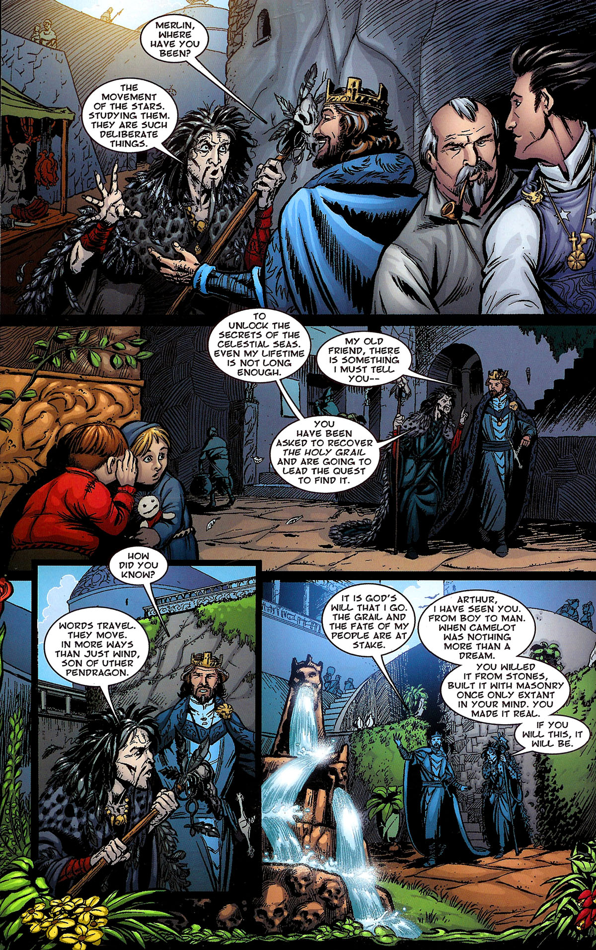Read online Dracula vs King Arthur comic -  Issue #1 - 28