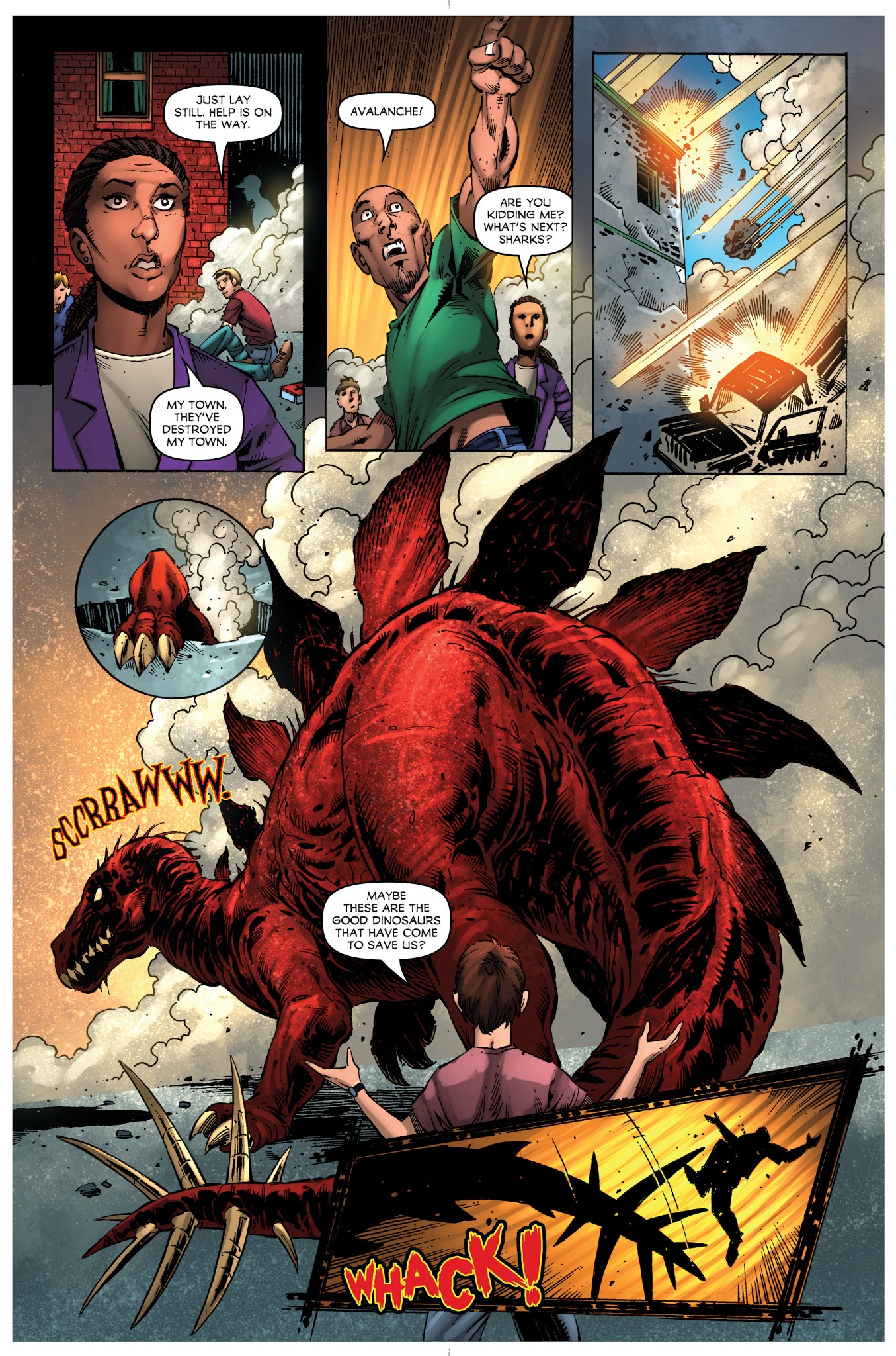 Read online Volcanosaurus comic -  Issue #2 - 12