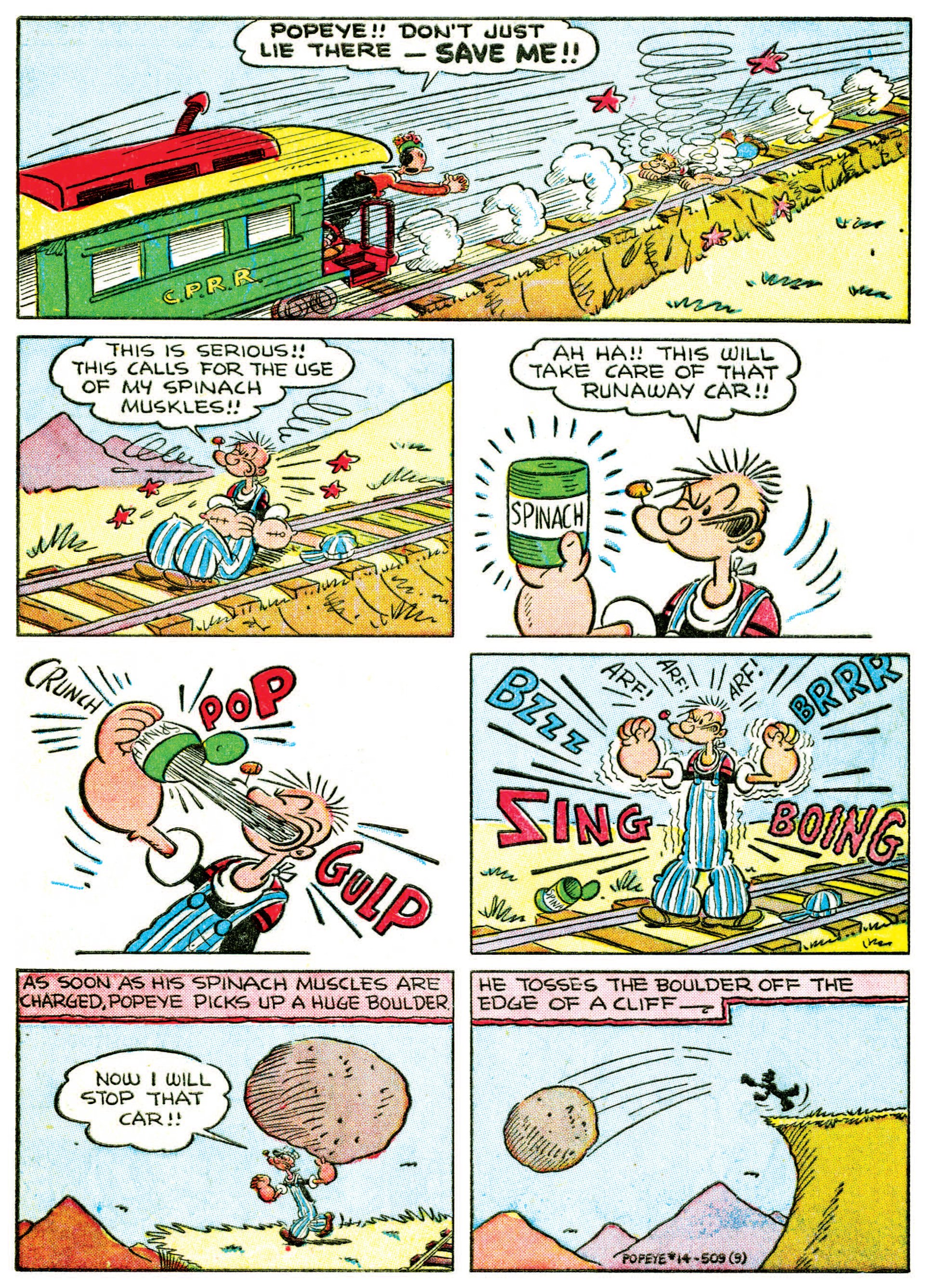 Read online Classic Popeye comic -  Issue #14 - 11