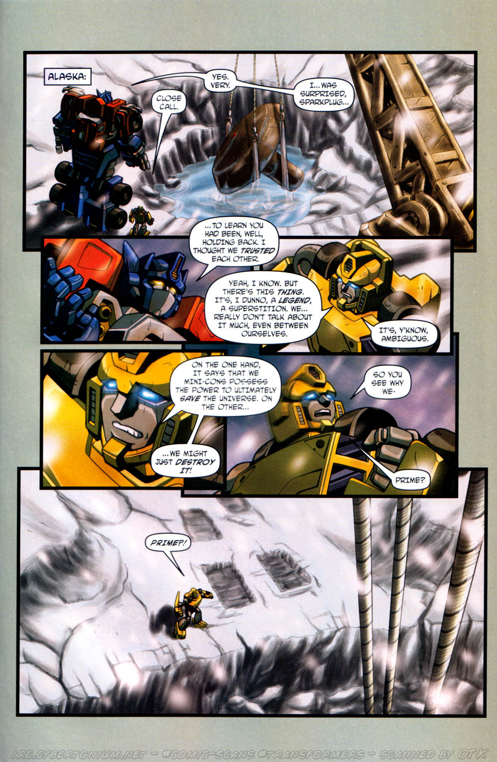 Read online Transformers Armada comic -  Issue #13 - 23